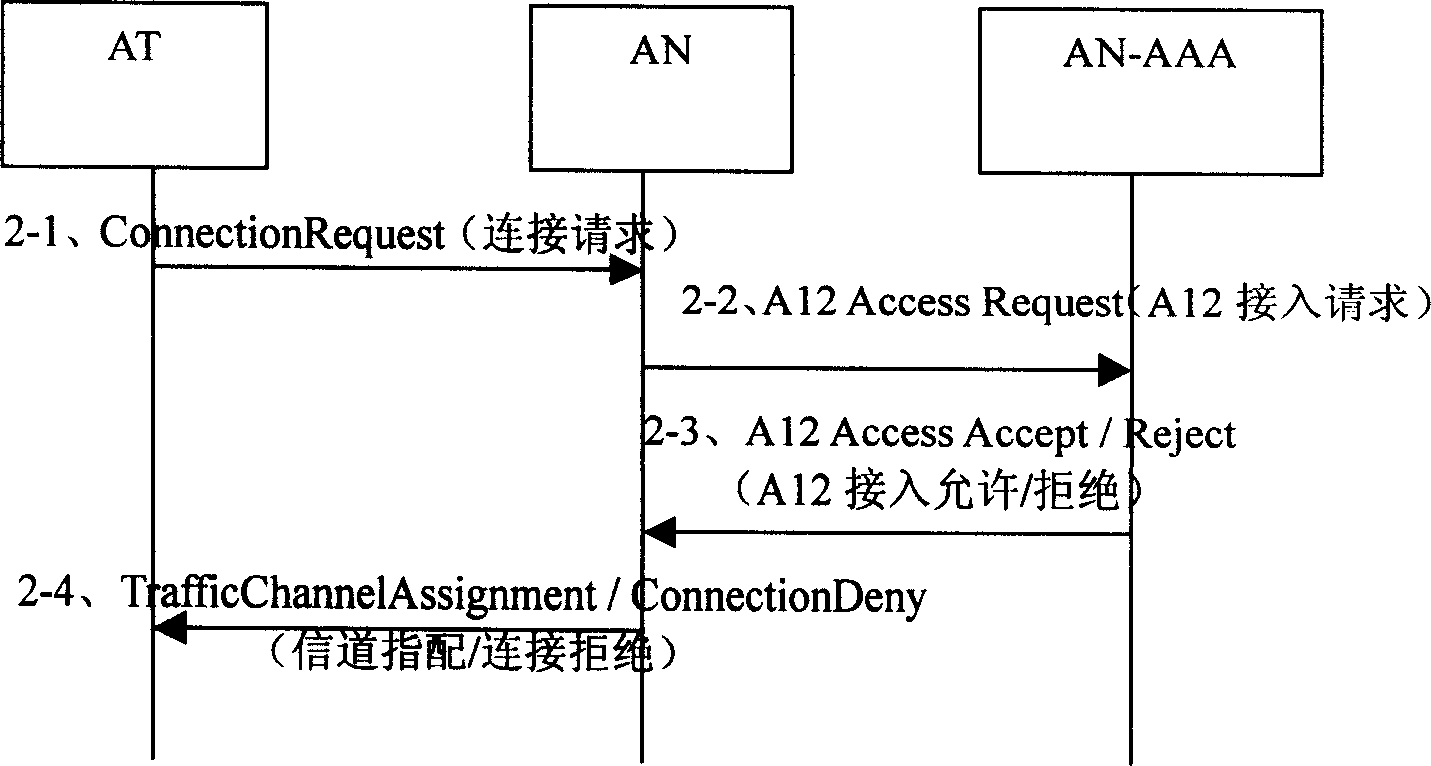 Service realizing system and method for access terminal