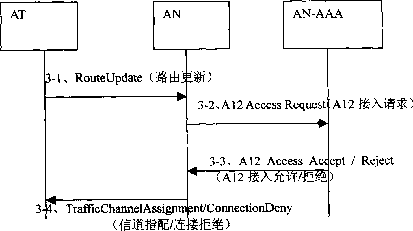 Service realizing system and method for access terminal