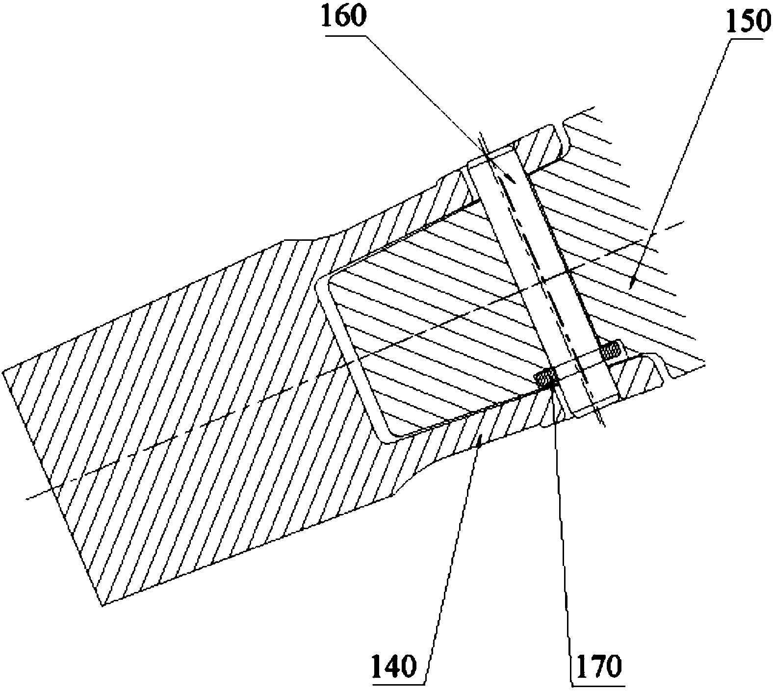 Excavator and bucket tooth connection assembly thereof