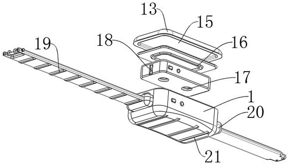 Intelligent watch falling protection device