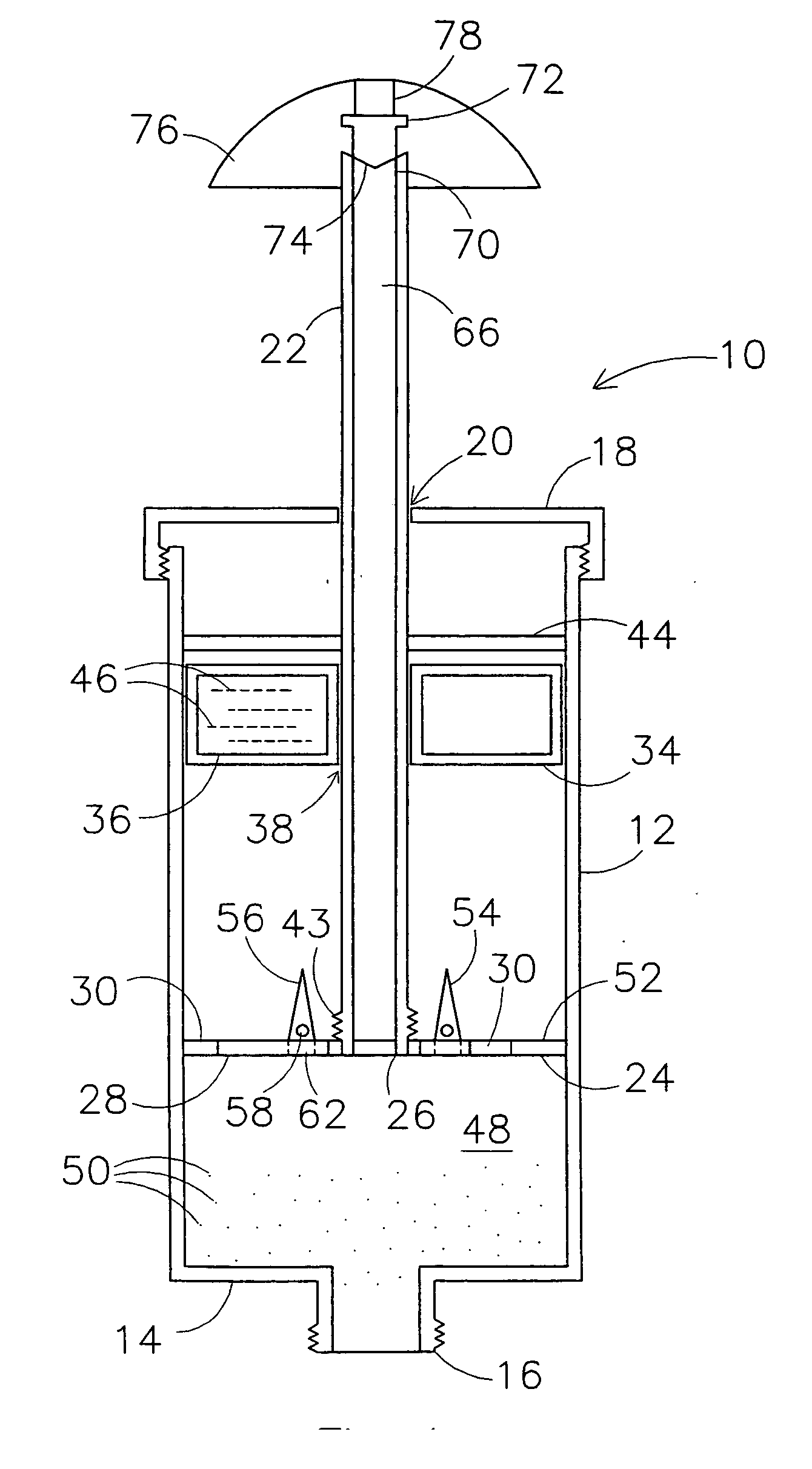 Two-component mixing and despensing device
