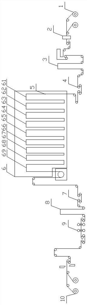 Control method of reverse belt threading in vertical continuous annealing furnace