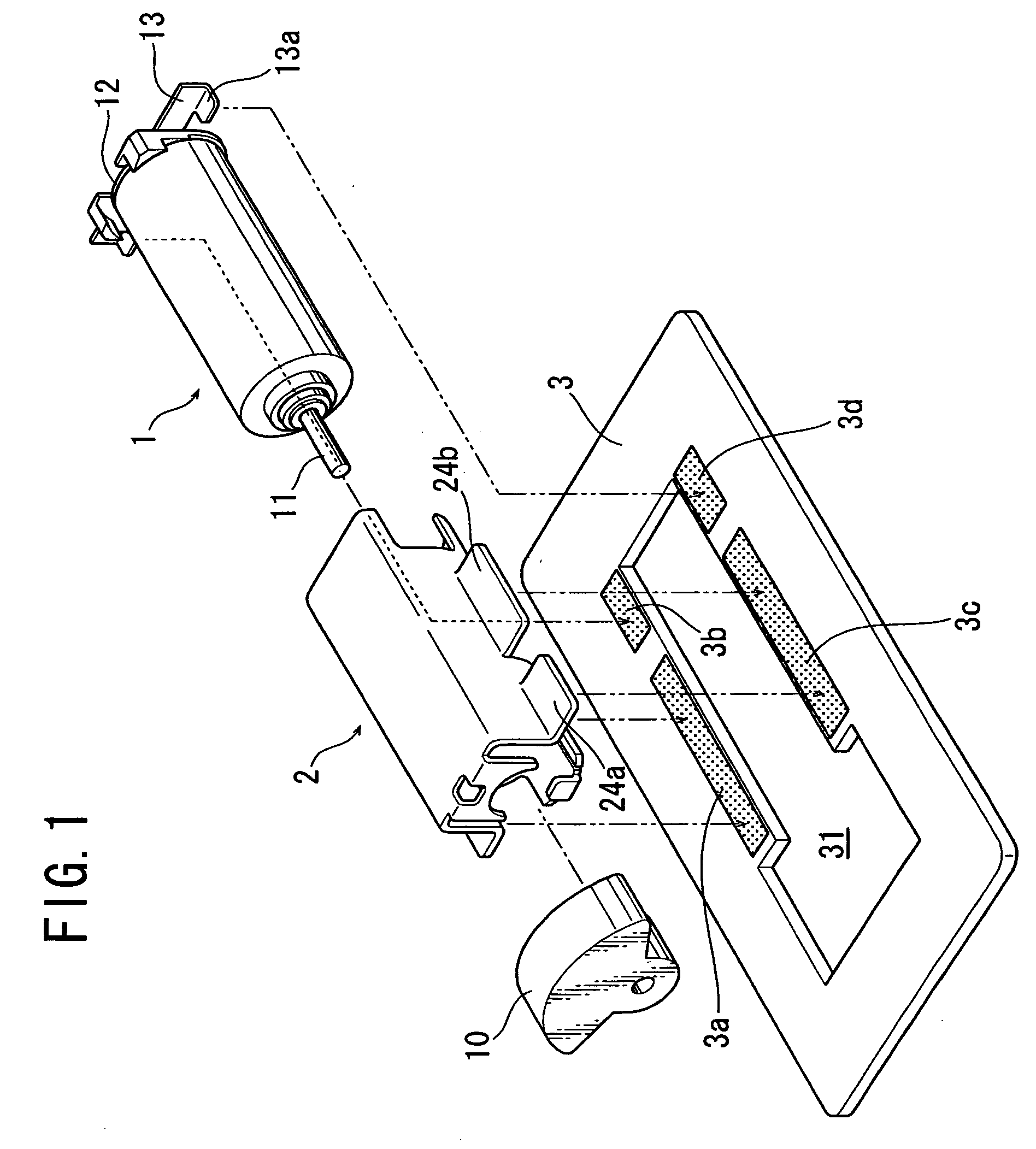Vibration motor holding structure and vibration motor