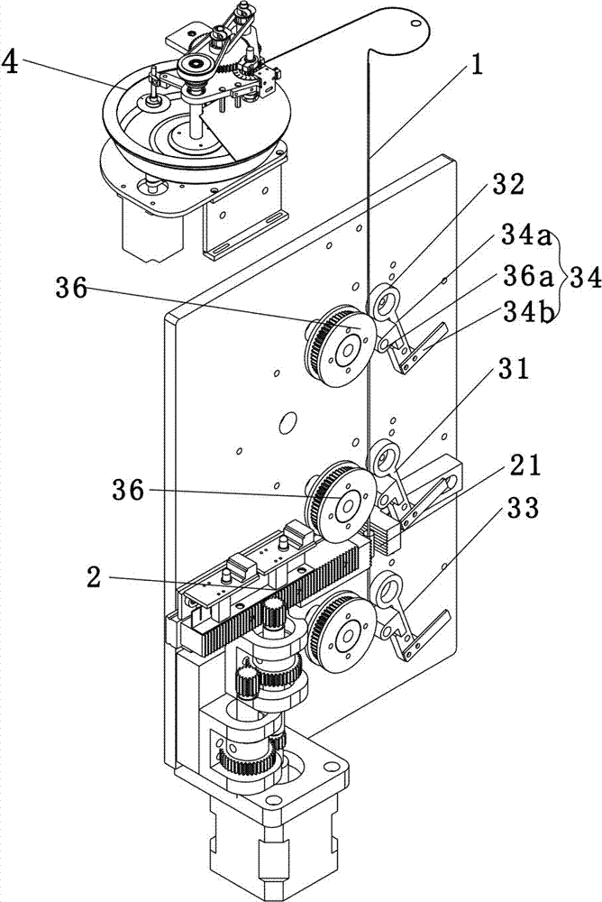 A bead screening device and a bead embroidery machine using the device