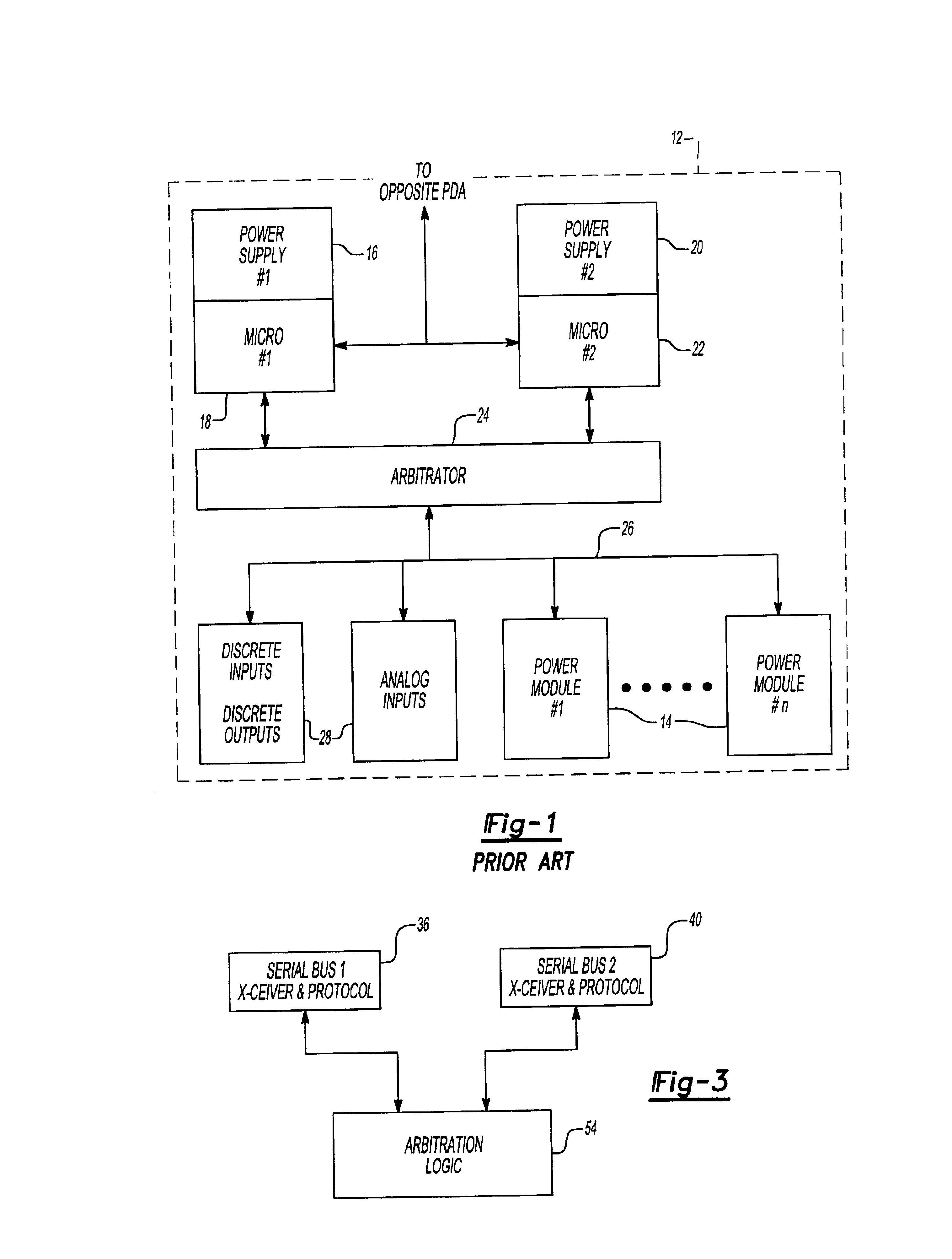Power distribution assembly with redundant architecture