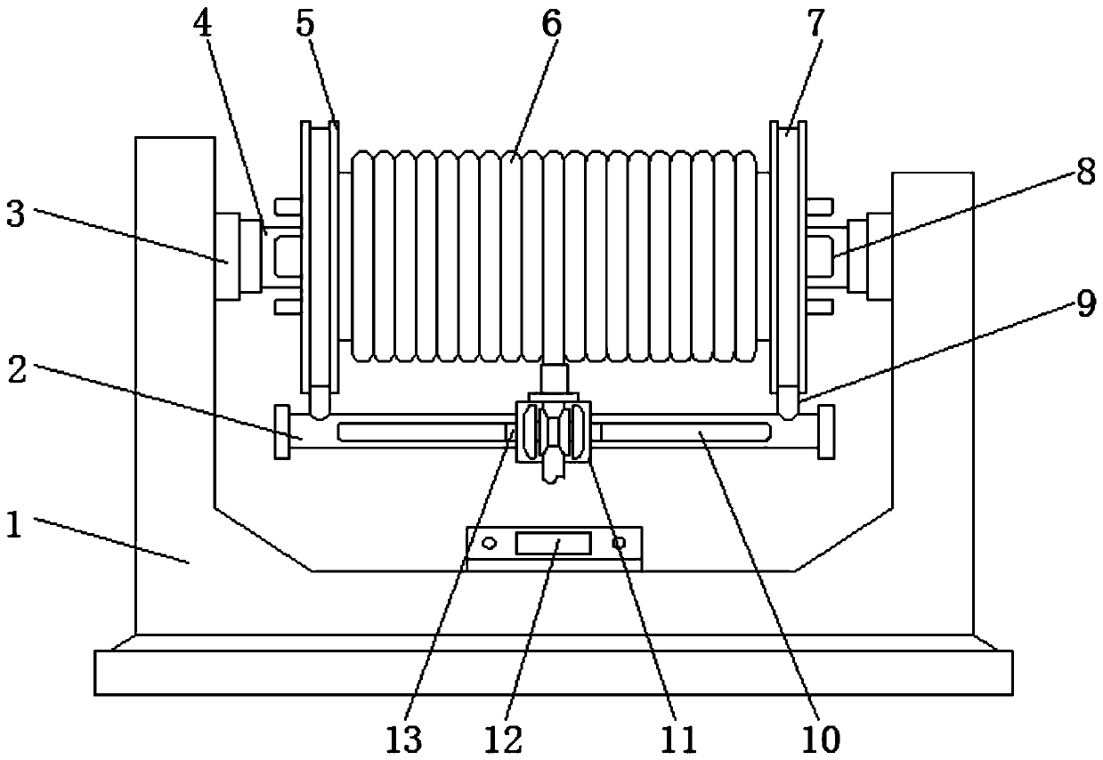 A rotating and anti-winding spinning pay-off mechanism