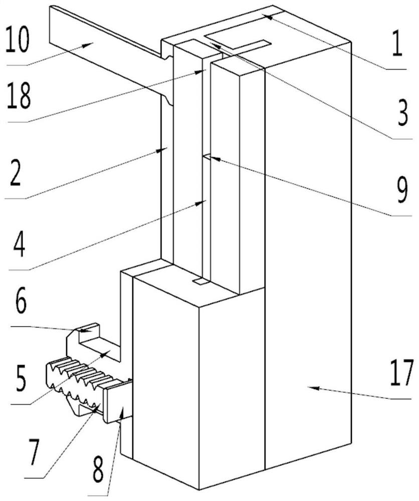 Quick-mounting dry wall brick