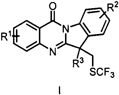 Trifluoromethylthio-containing tryptamine derivative and preparation thereof, and application in prevention and treatment of plant viruses and pathogenic bacteria