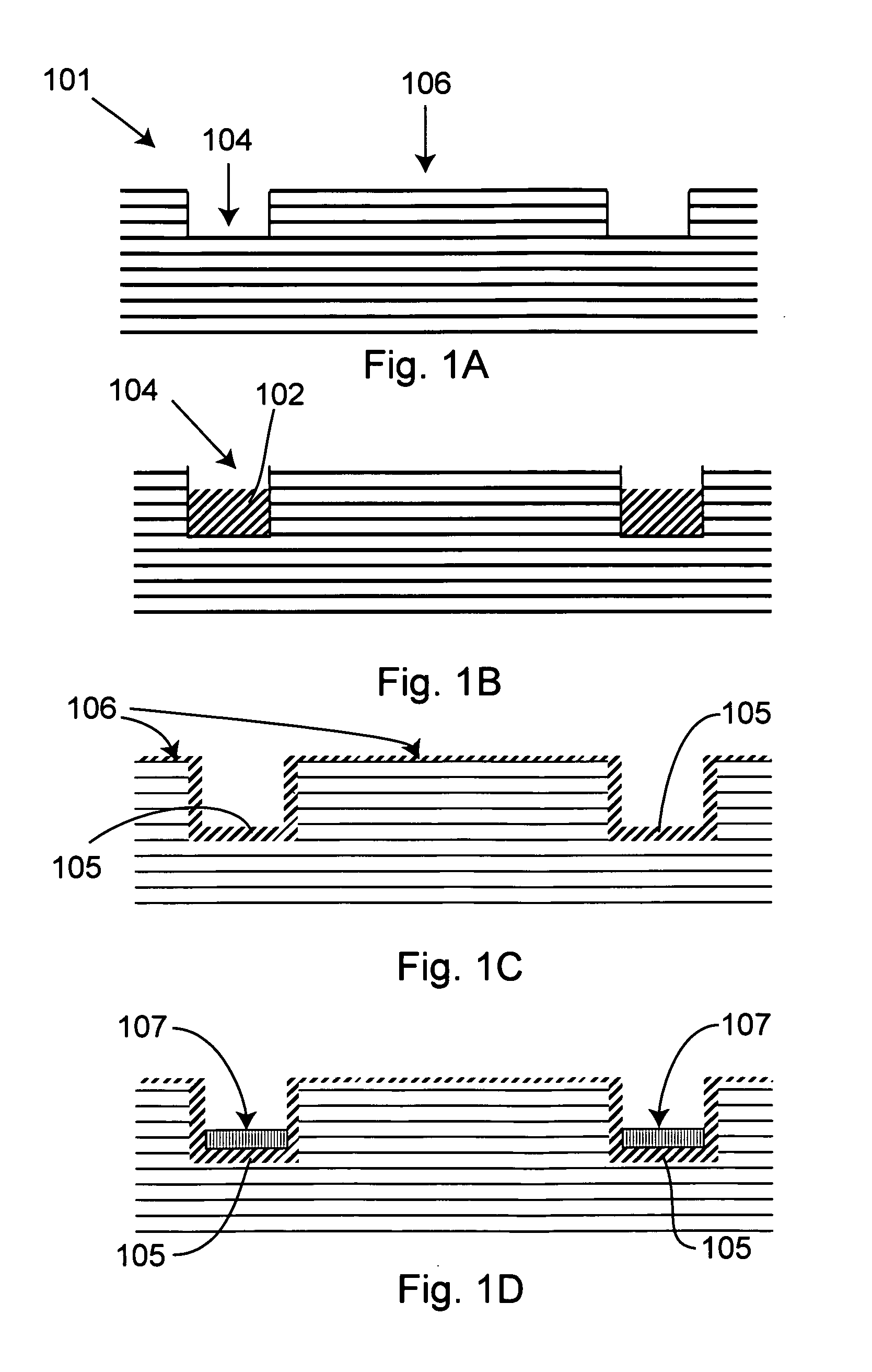Methods to pattern diffusion layers in solar cells and solar cells made by such methods