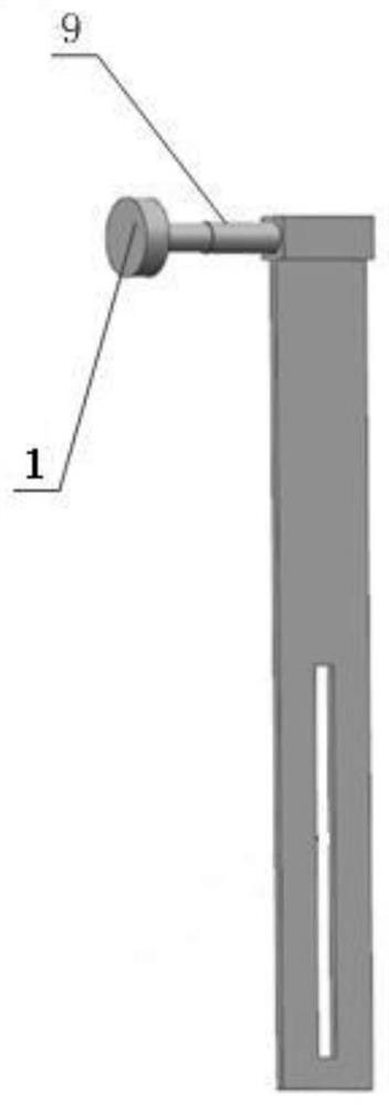 Device for generating specific local geometric initial defects on outer surface of thin shell structure