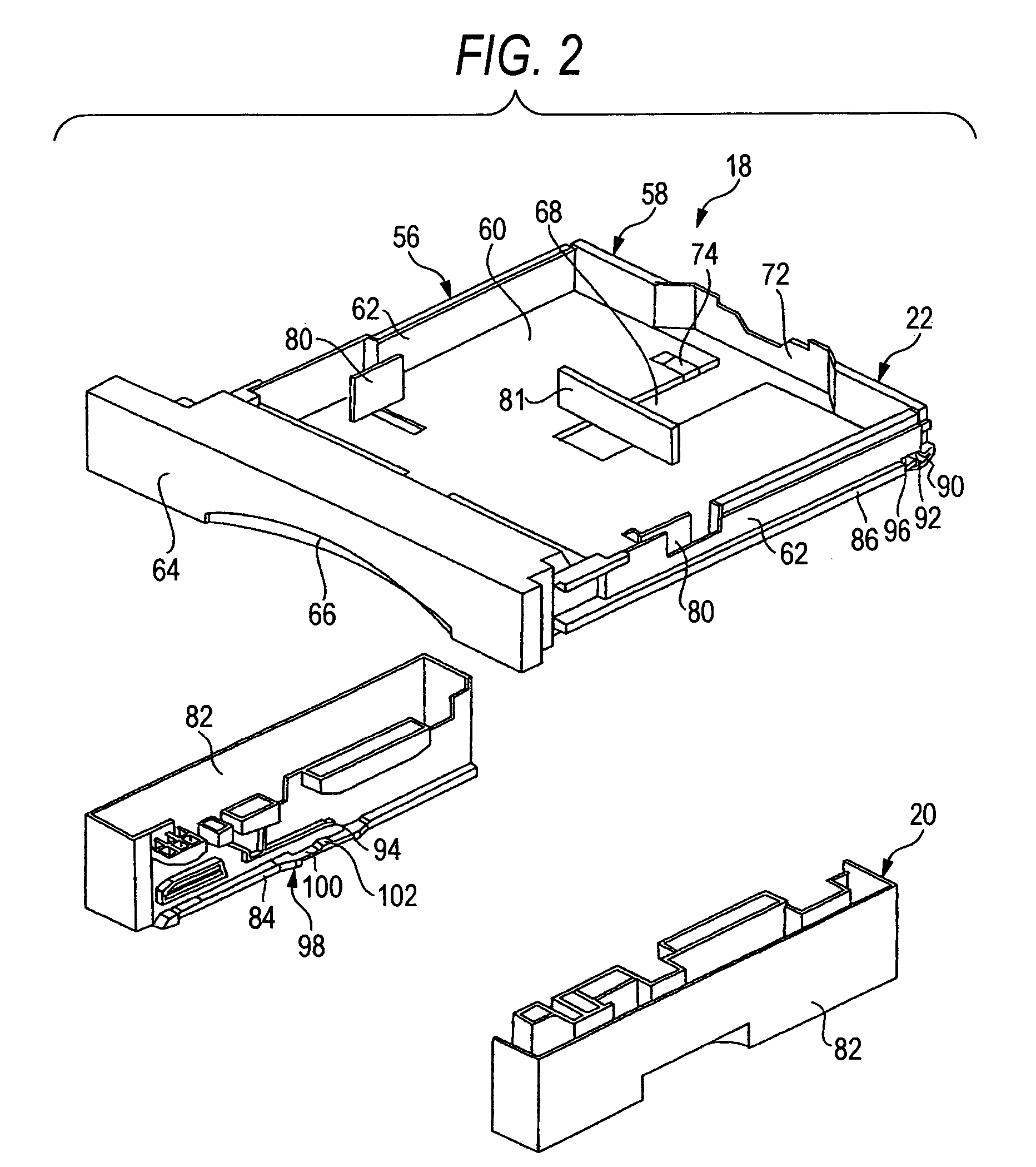 Paper feeding device and image forming apparatus