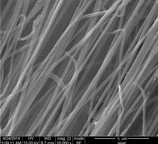 A kind of nano cartilage repair material with oriented nanofiber mat as skeleton and preparation method thereof