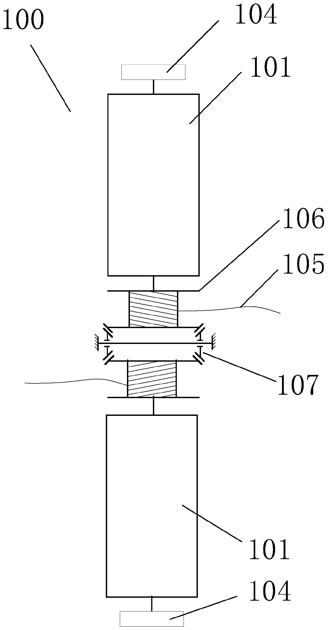 A space rope net closing device