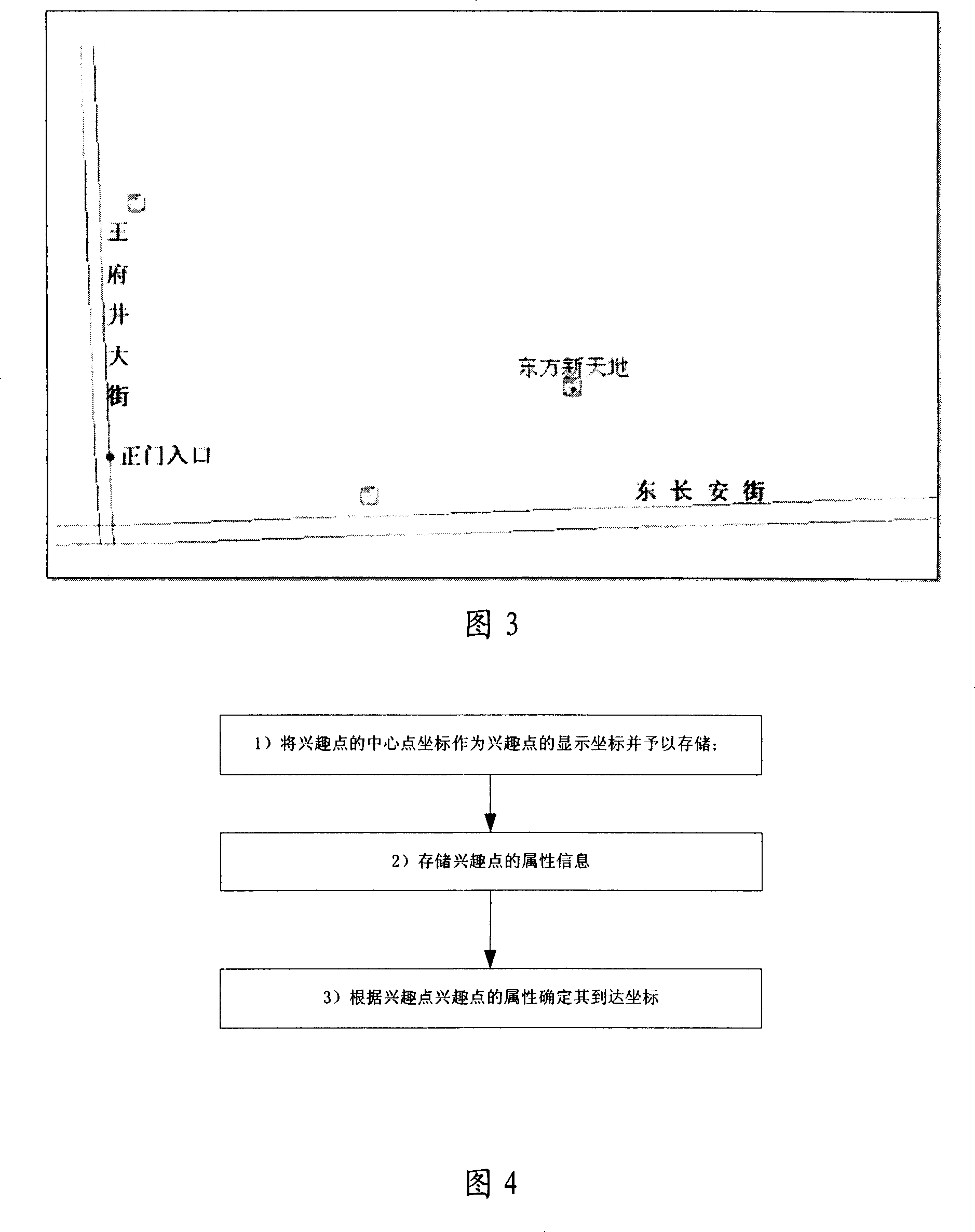 Interest point information storing method and navigation method using interest point information