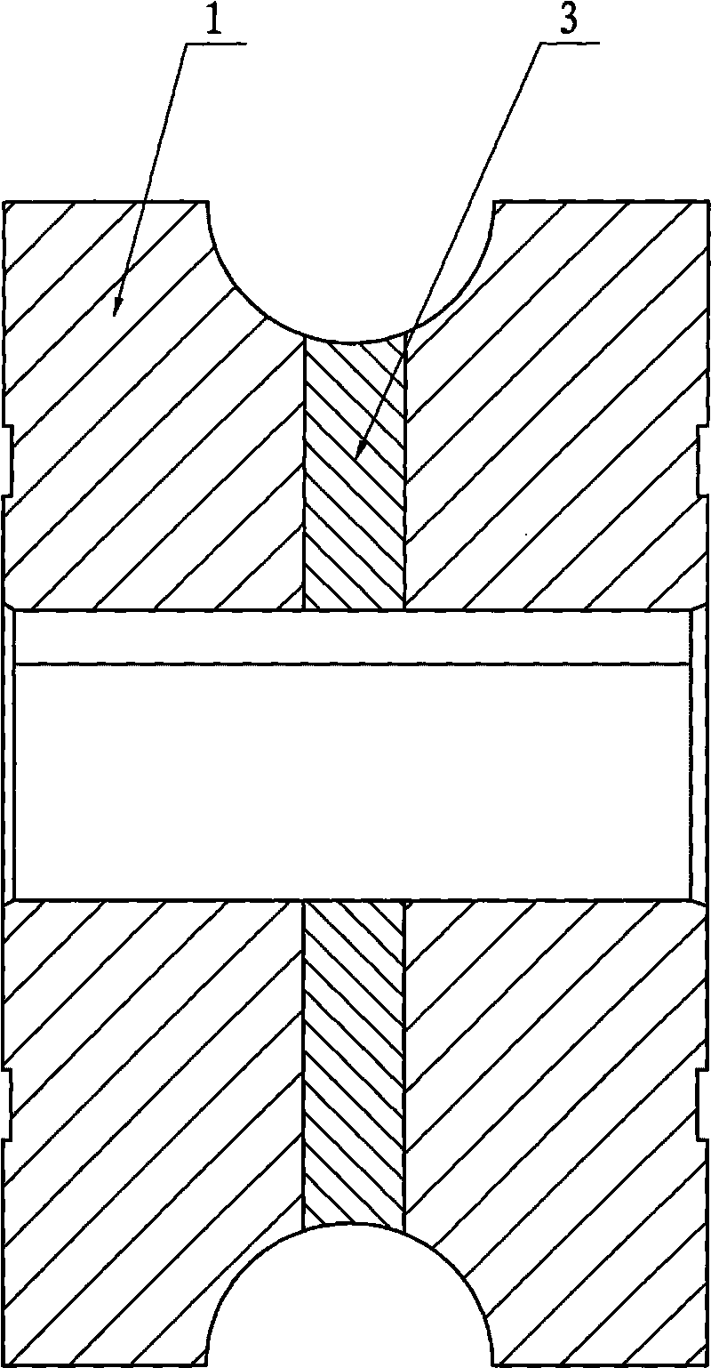 Molding roller of thin-wall titanium welding pipe