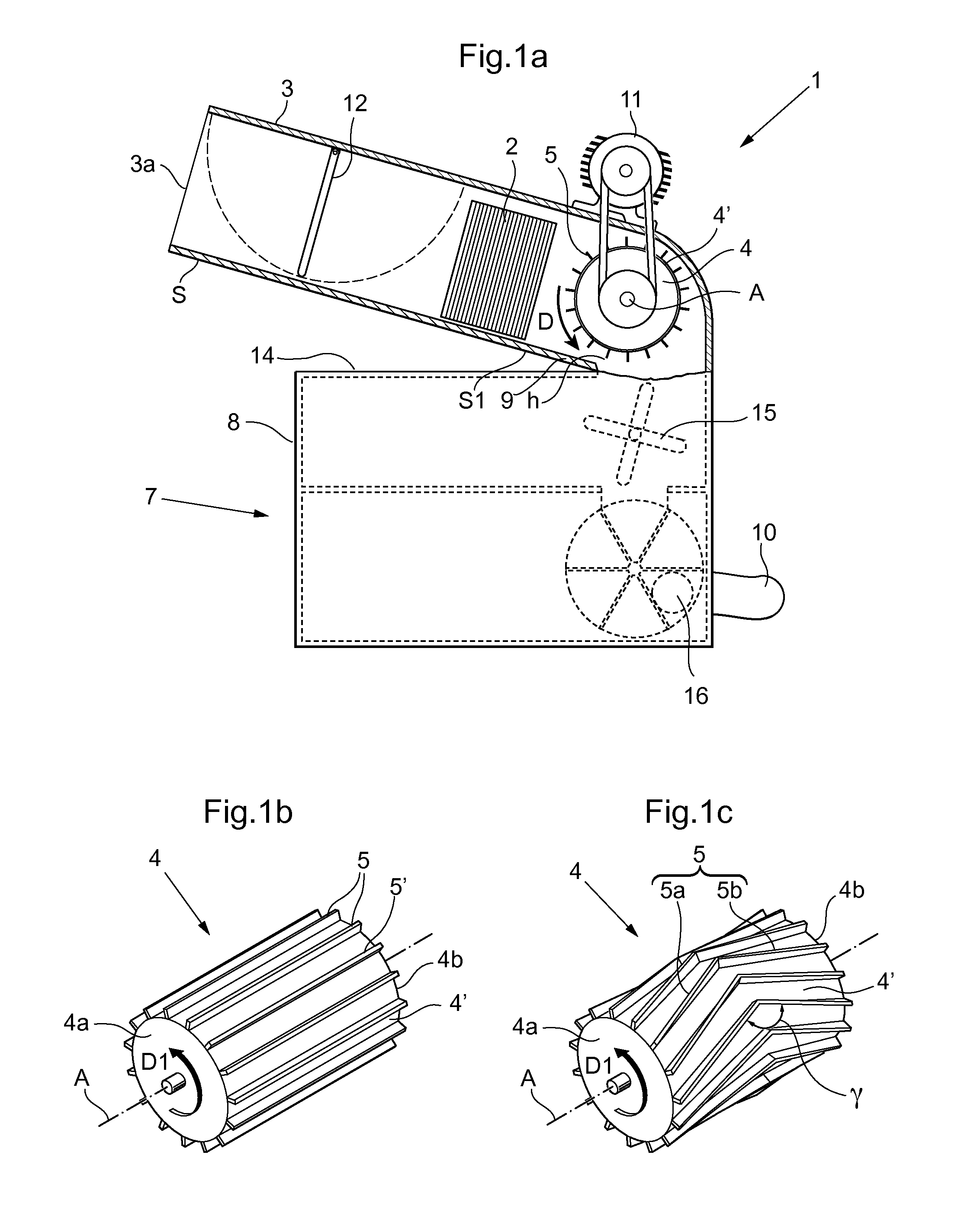 Device for dissolving compressed blocks of insulation, a loose fill insulation apparatus and a method for dissolving compressed blocks of insulation