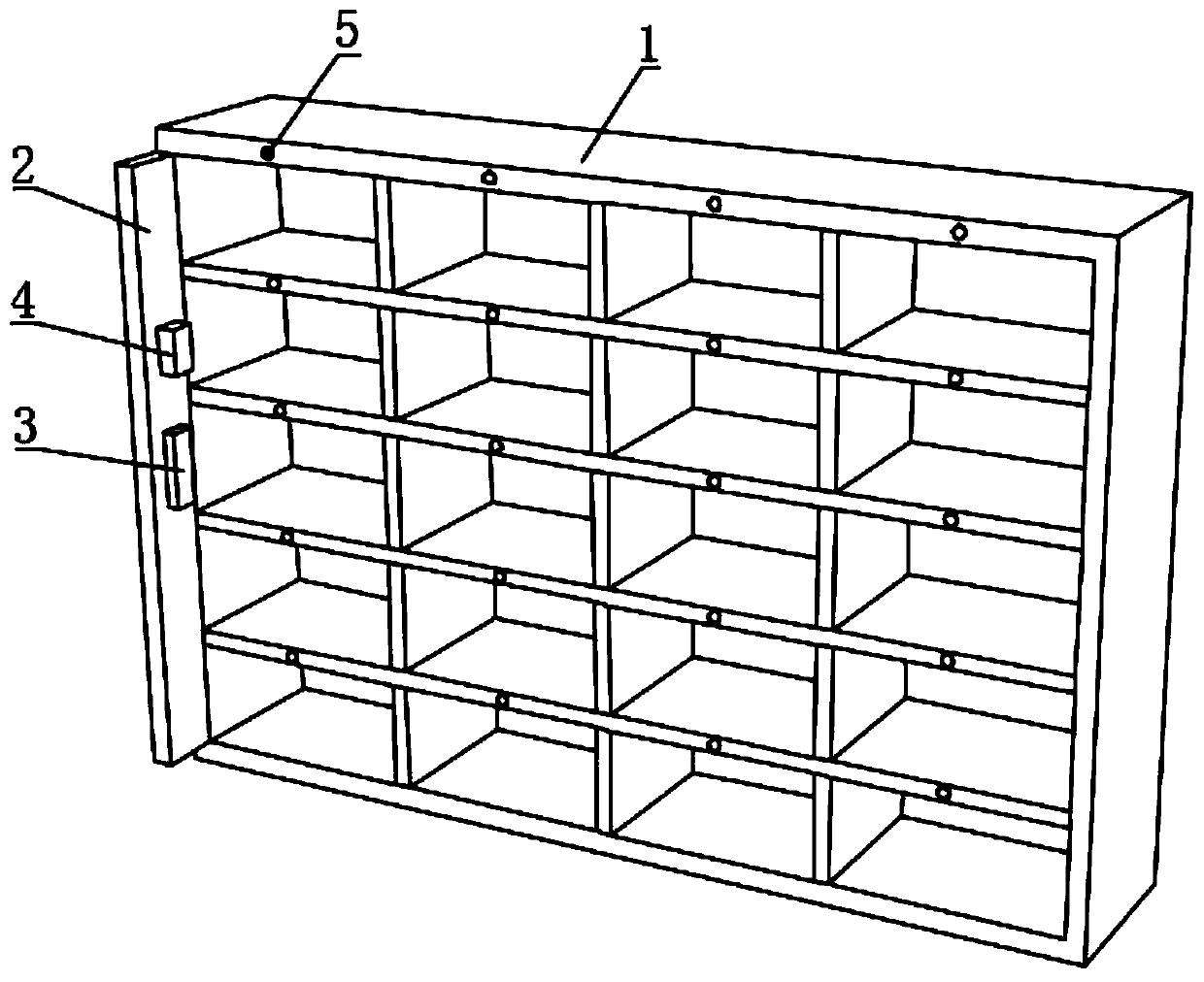 Patient file storing compartment based on big data technical management