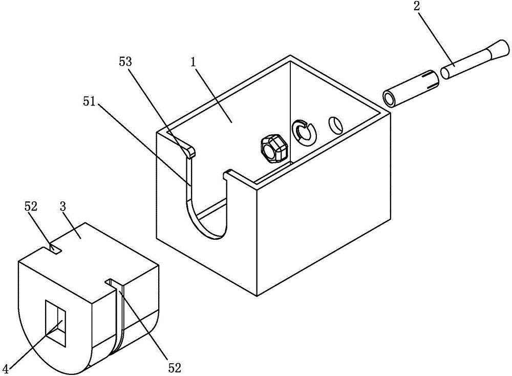 Soundproof fixing device