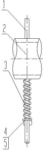 Cathode wire connector for electric dust collector