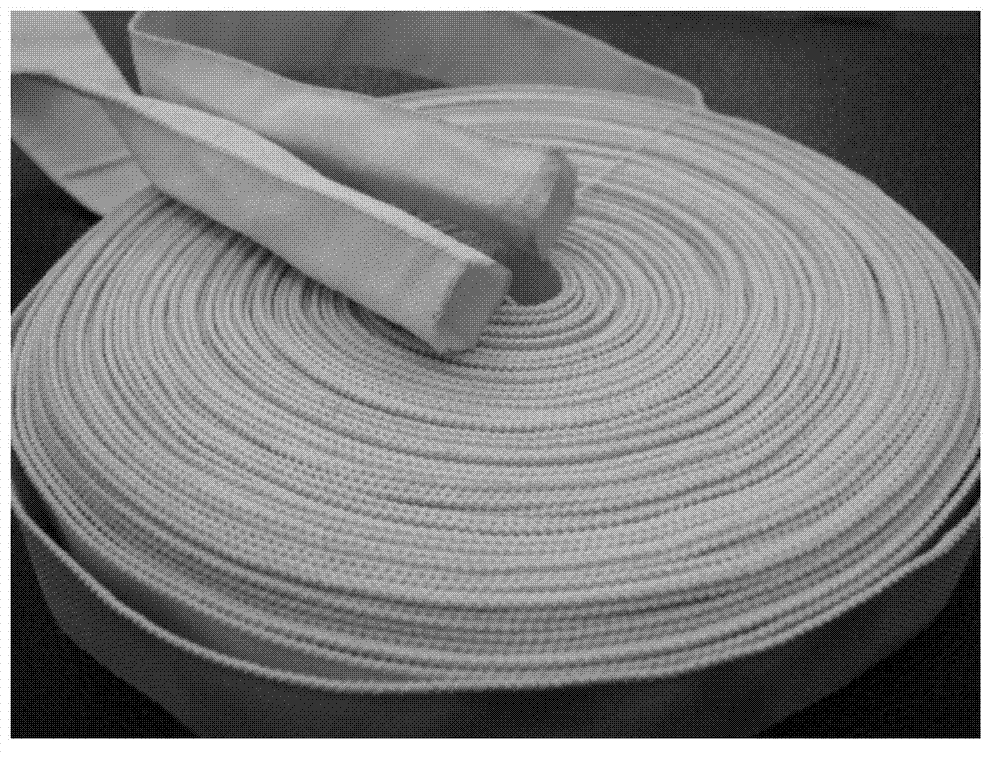 Preparation method of high-strength fine-diameter ultra-thin tubular fabric
