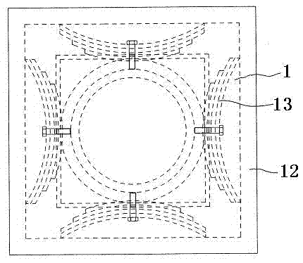 Semi-automatic height-adjusting support and adjusting method thereof