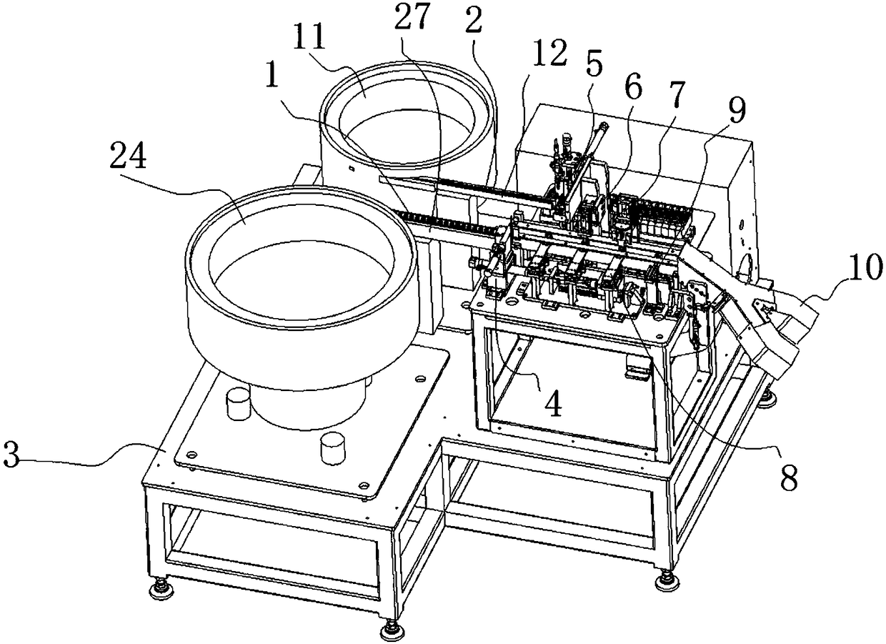 Automatic pin inserting system with terminal card inserting and detection functions and operation method of automatic pin inserting system