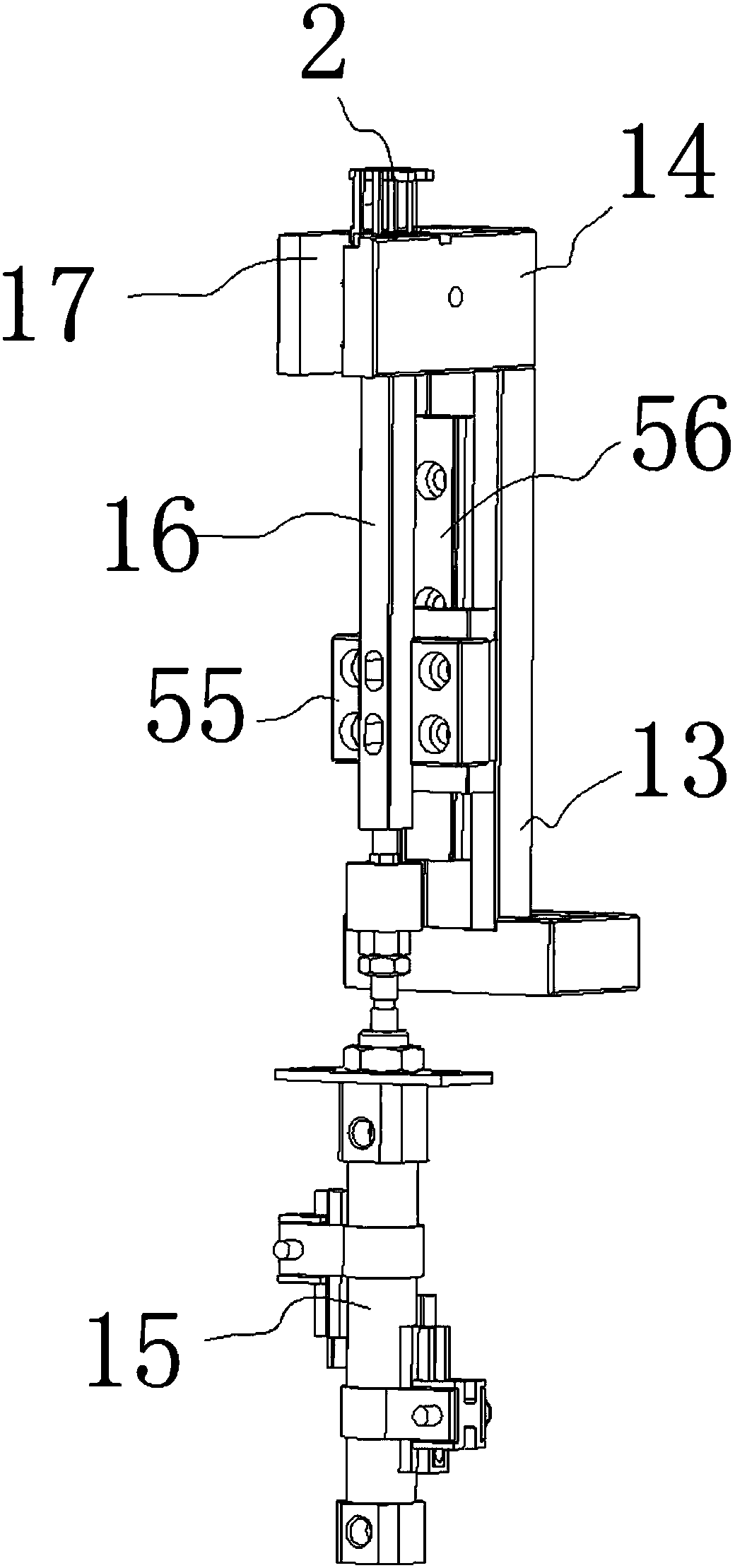 Automatic pin inserting system with terminal card inserting and detection functions and operation method of automatic pin inserting system