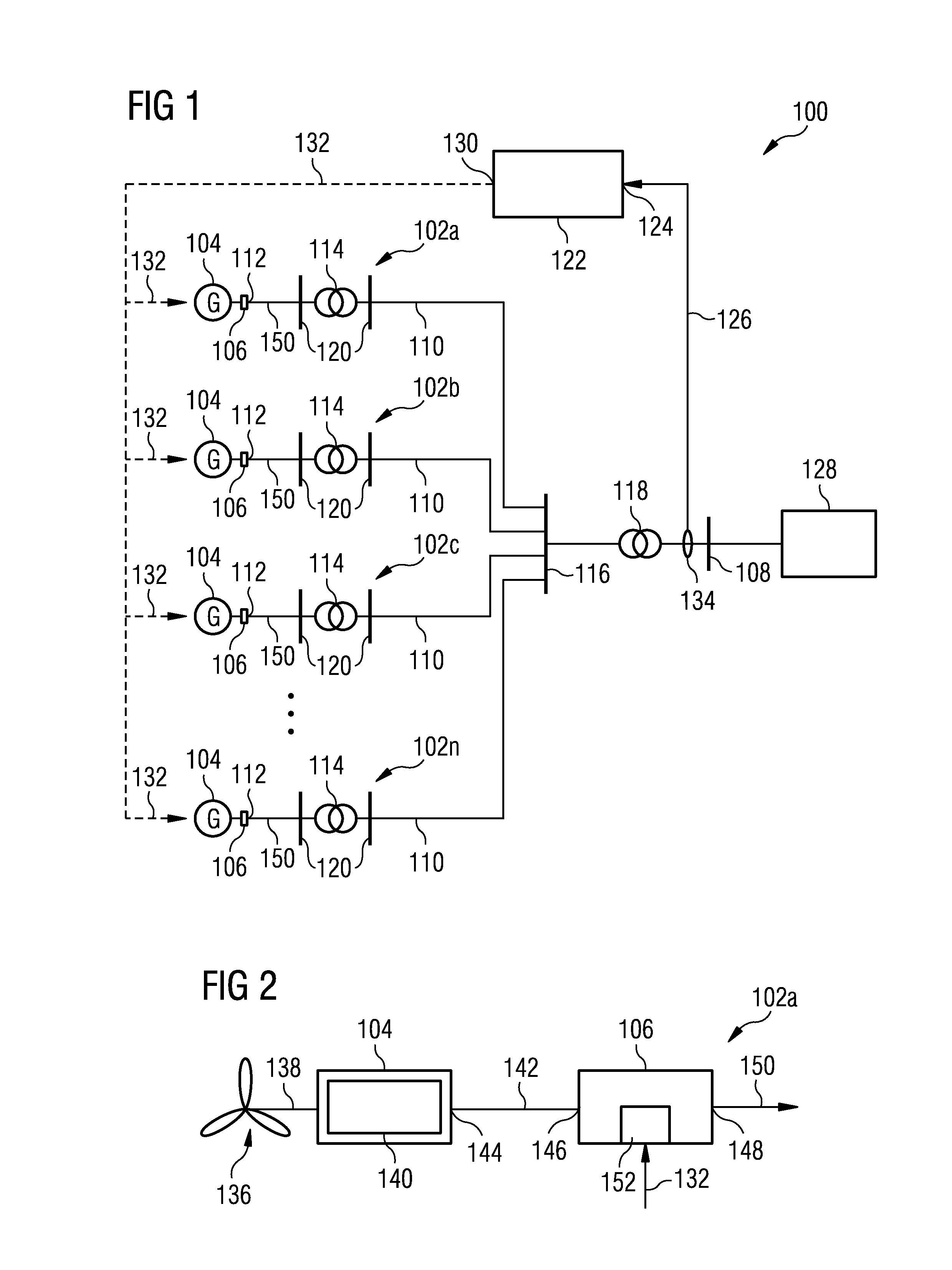 Power oscillation damping by a converter-based power generation device