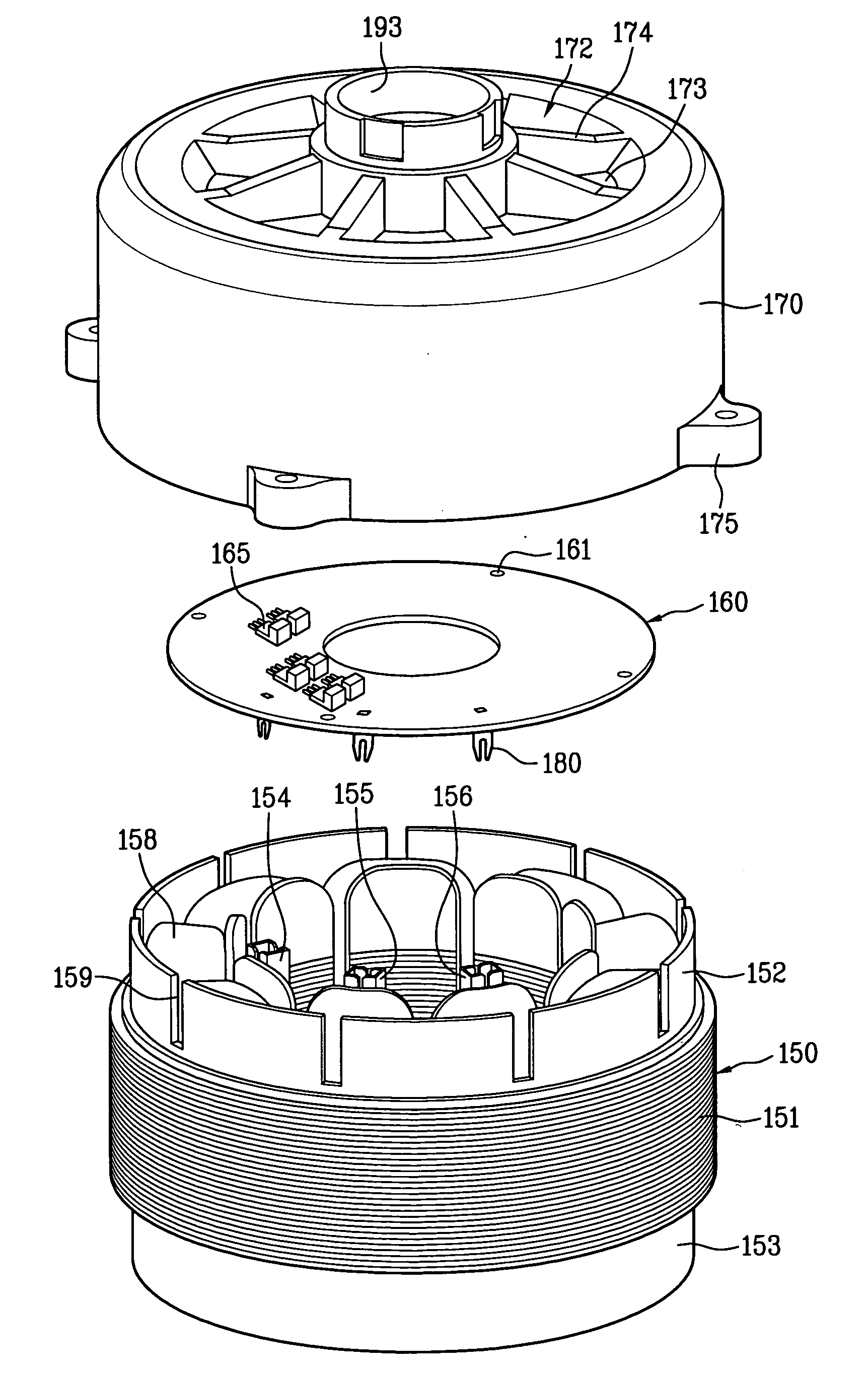 Permanent magnet rotor type motor and method for manufacturing the same