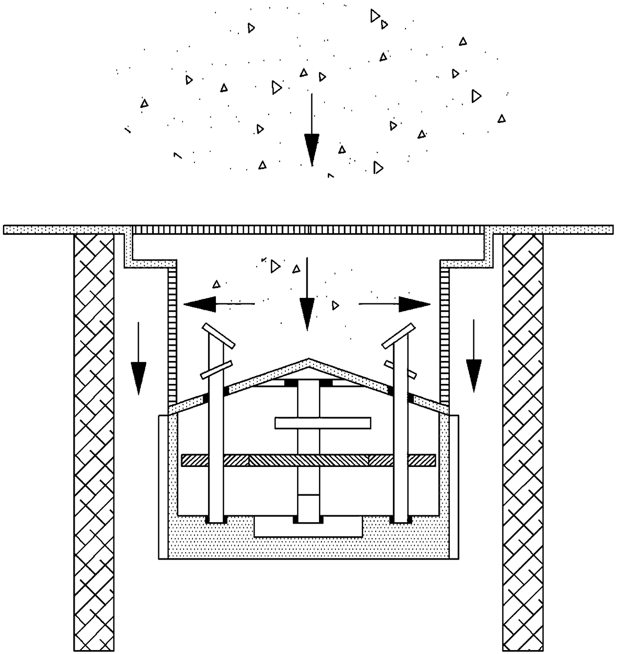 House sewer line protection device