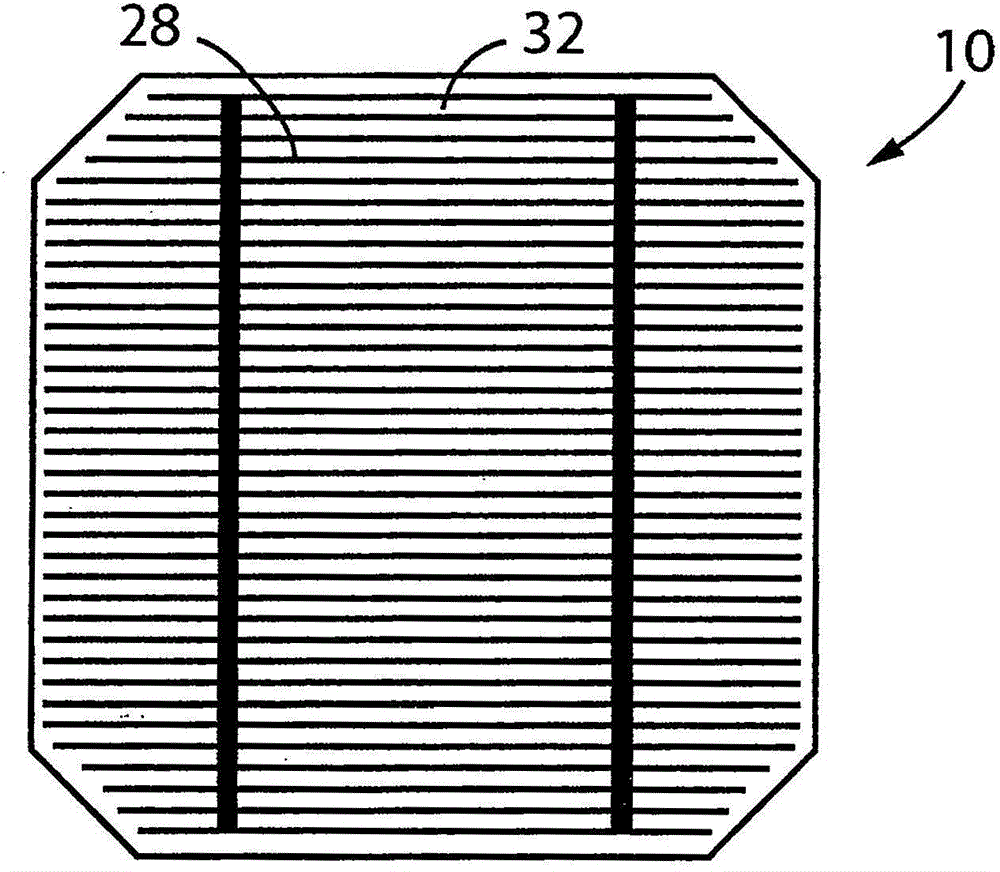 Paste for light receiving surface electrode of solar cell, manufacturing method and solar cell unit