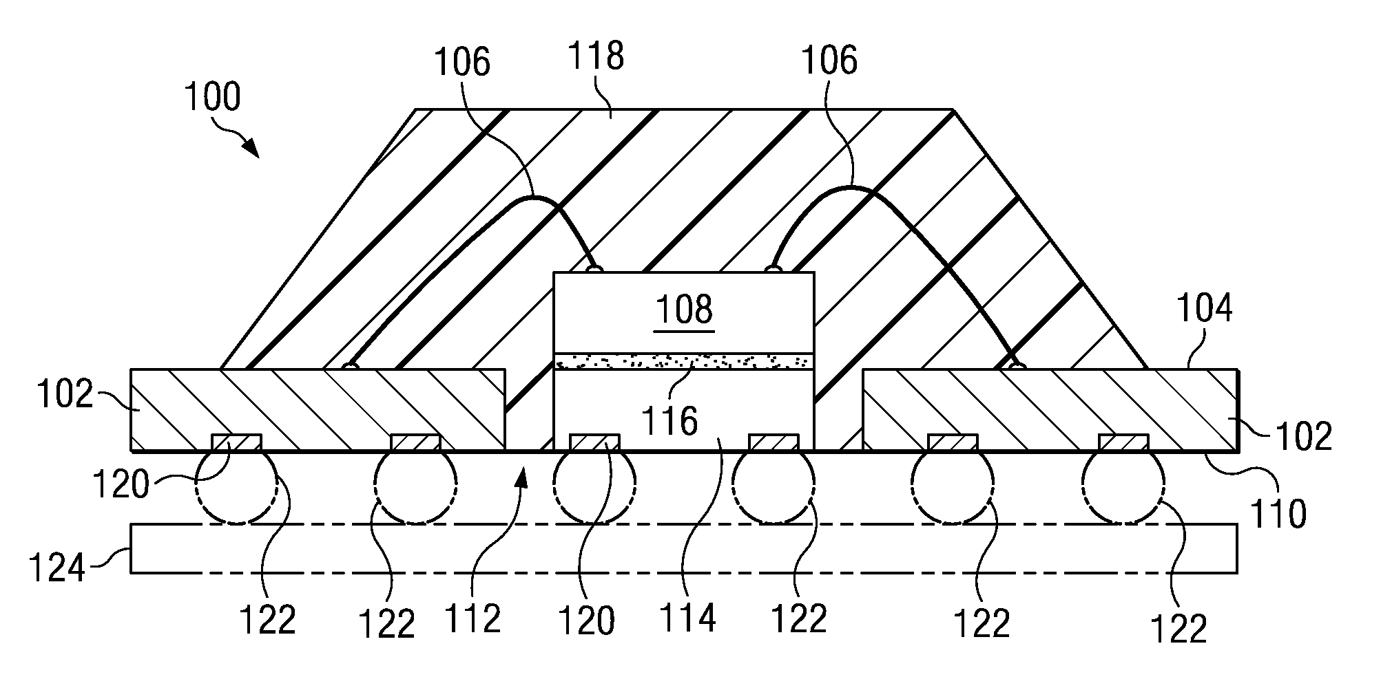 Thermally Enhanced BGA Packages and Methods