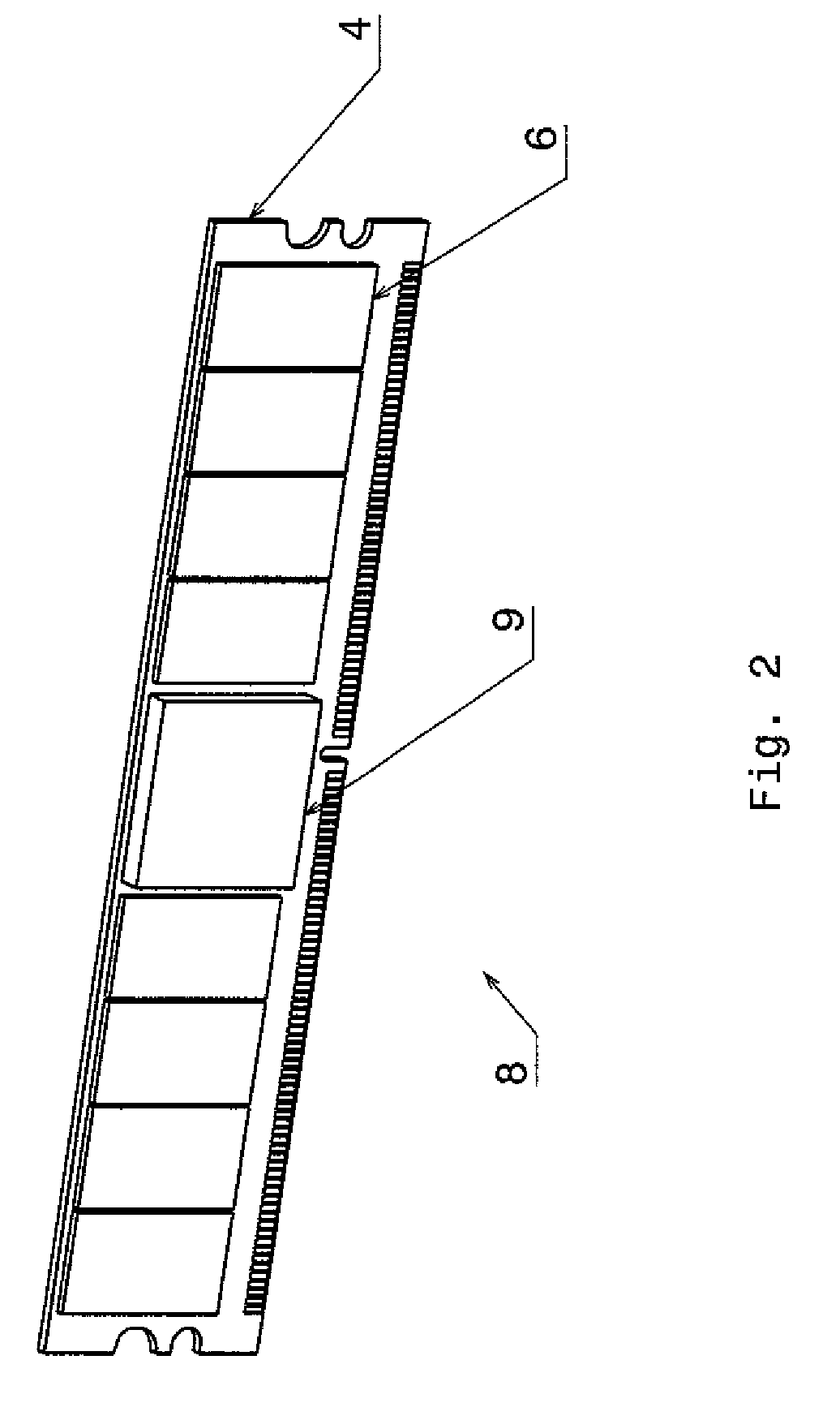 Method and apparatus of water cooling several parallel circuit cards each containing several chip packages