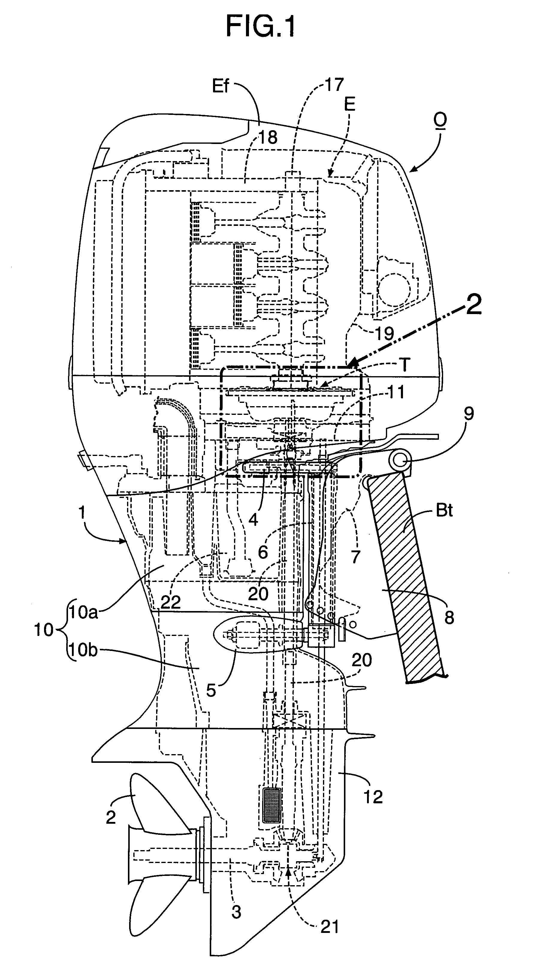 Outboard engine system