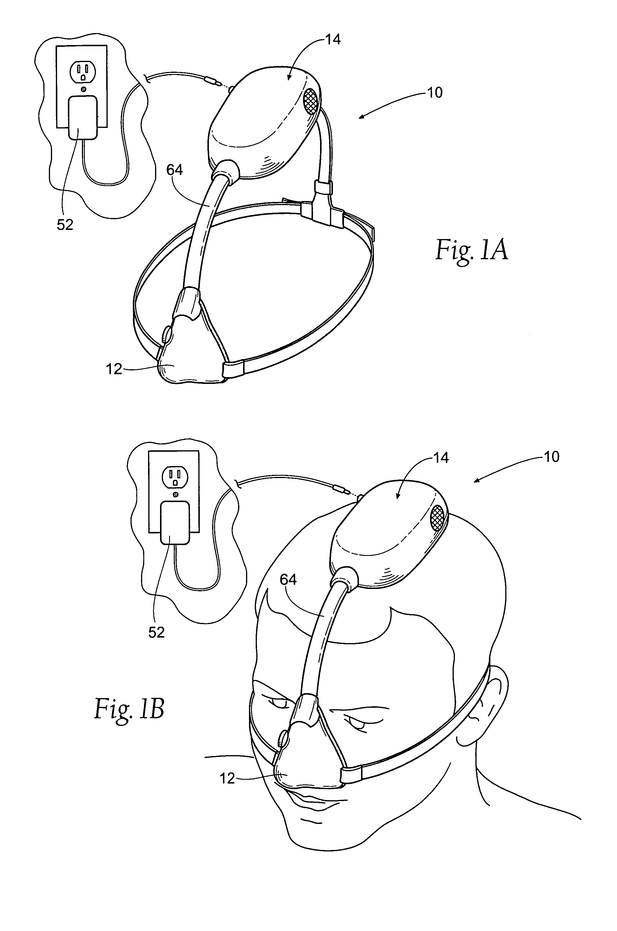 Self-contained, intermittent positive airway pressure systems and methods for treating sleep apnea, snoring, and other respiratory disorders