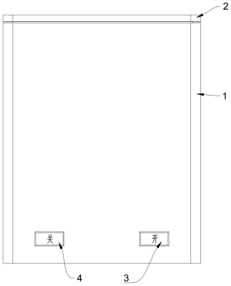 Garbage can with can cover capable of being automatically opened and closed