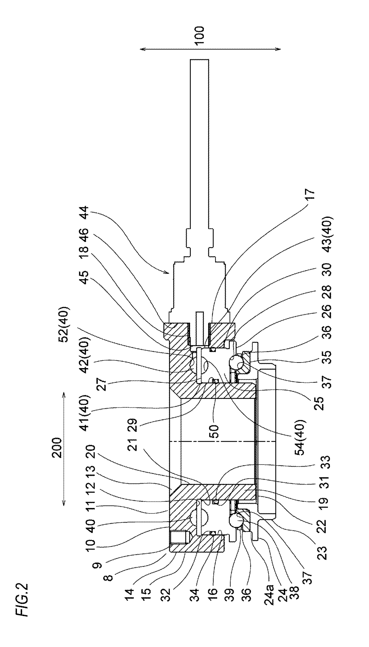Load sensor-equipped bearing device