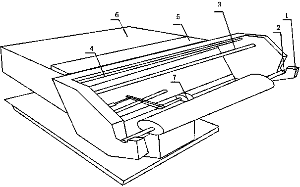 Delivery mechanism enabling reel to be compressed