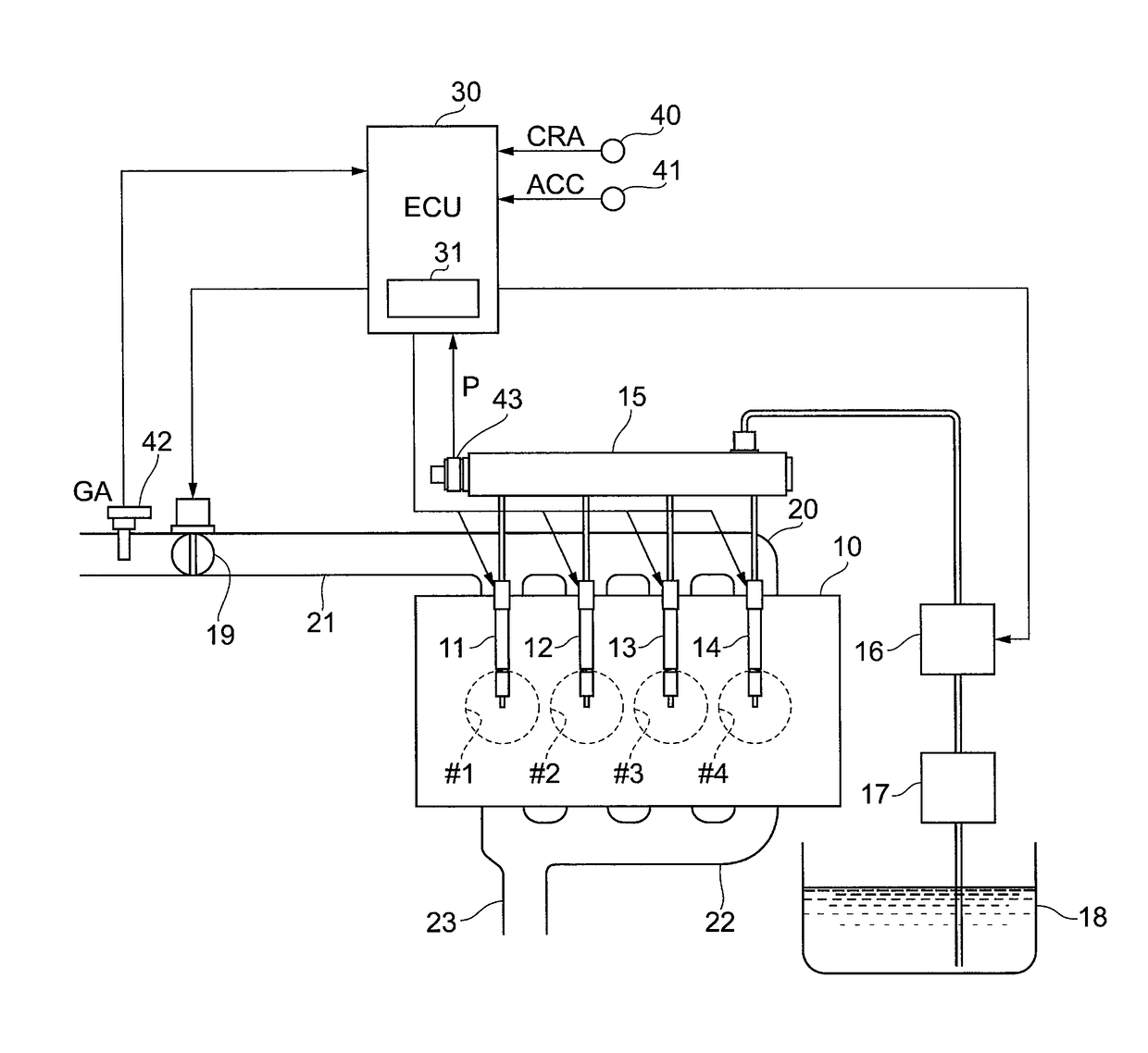 Fuel injection control device for internal combustion engine