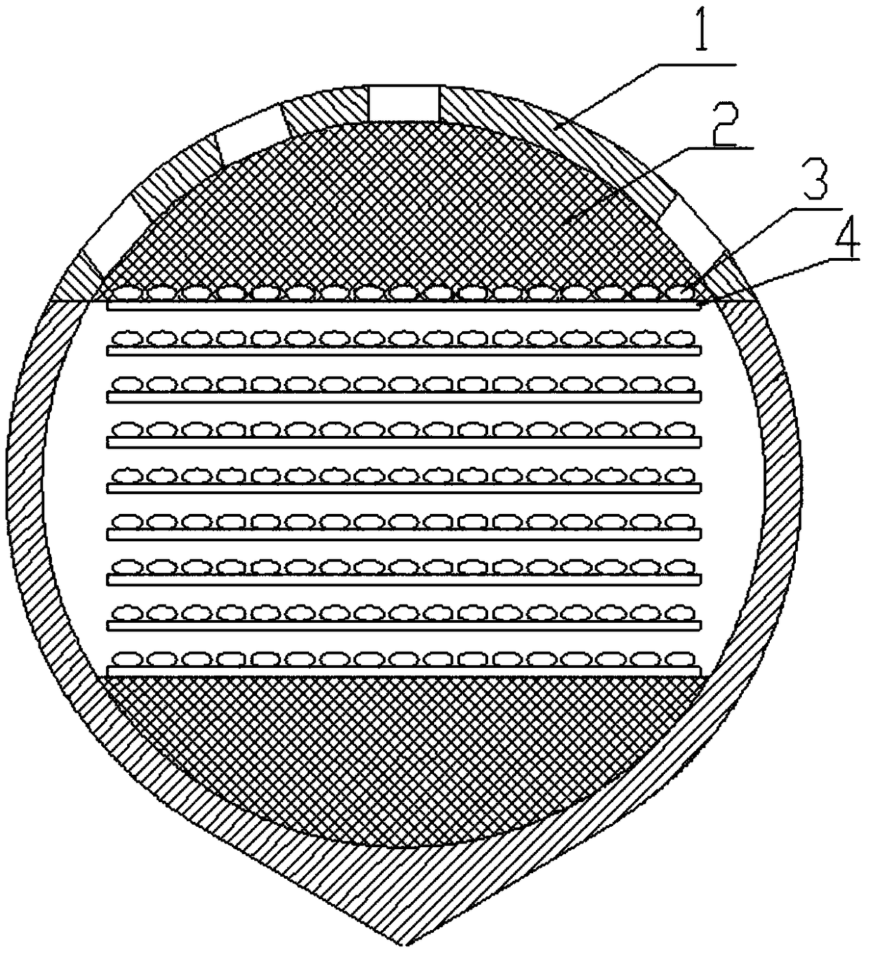 A device for transporting and releasing insect eggs