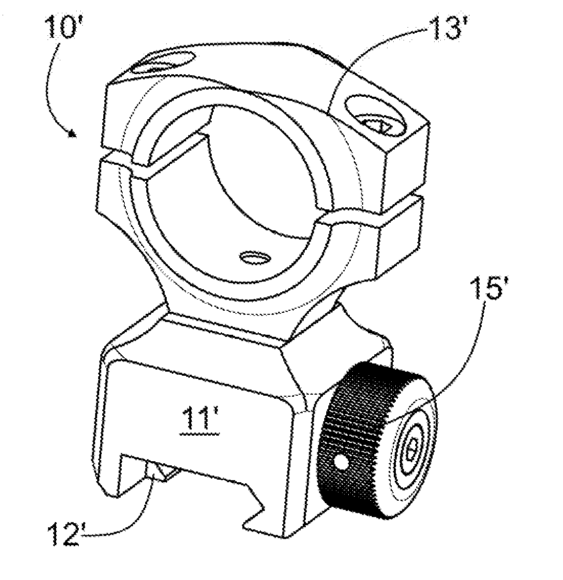Support for mounting an accessory to a weapon