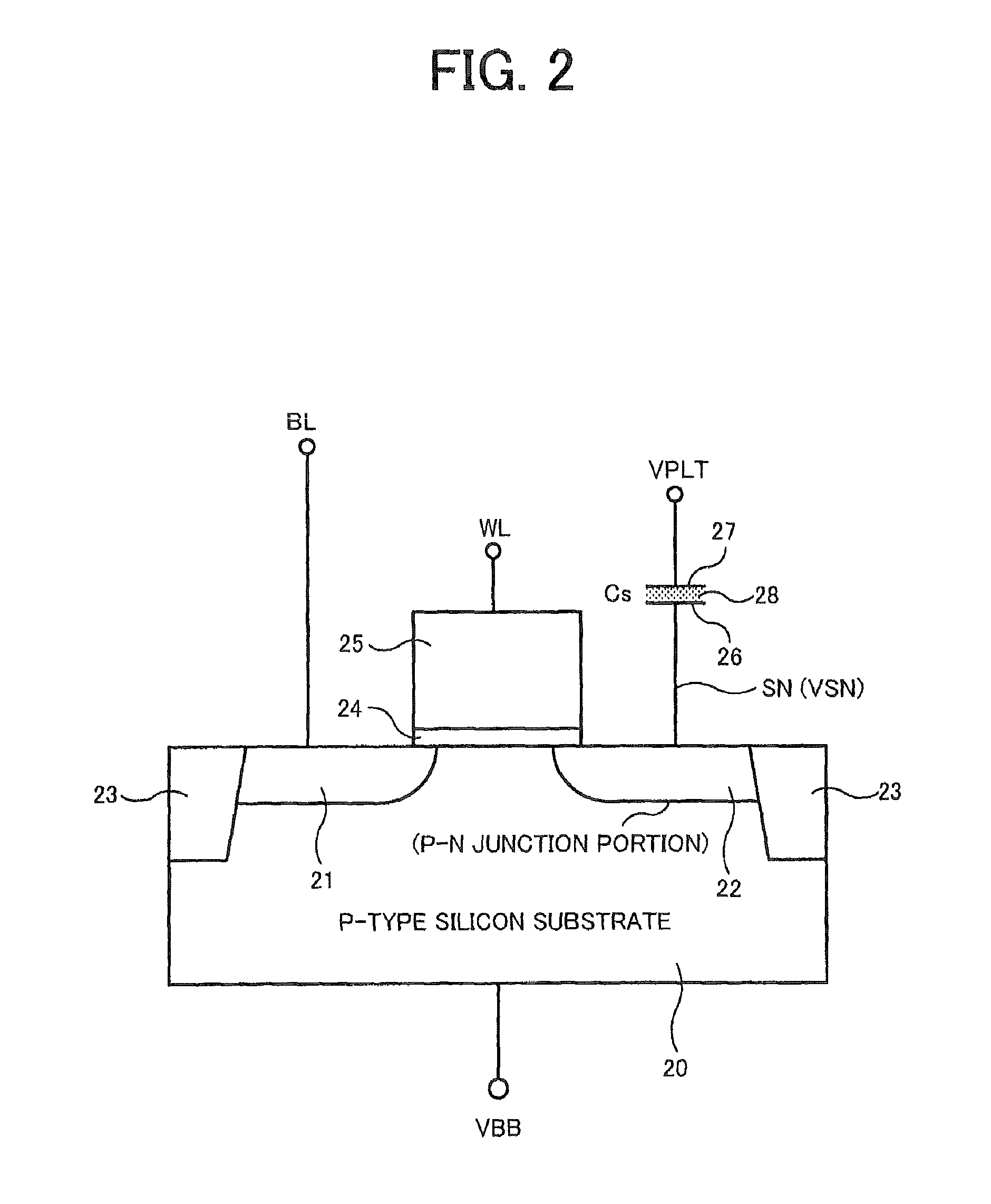 Semiconductor device, semiconductor memory device and data processing system comprising semiconductor system