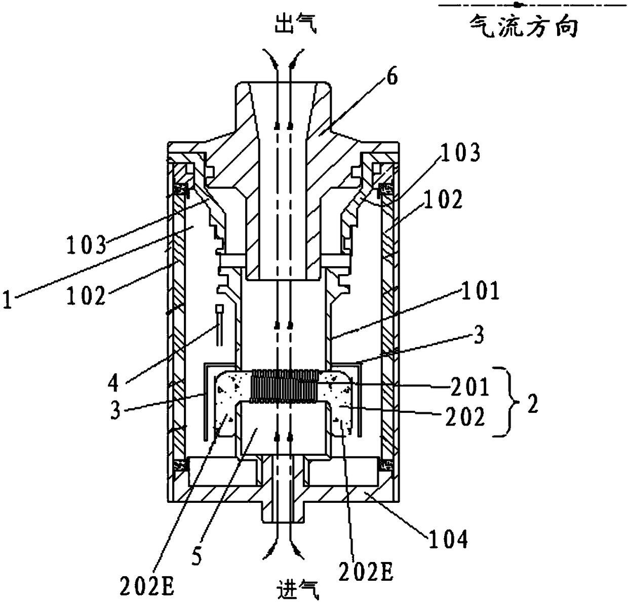 Atomizer, atomizing device and control method for atomizer