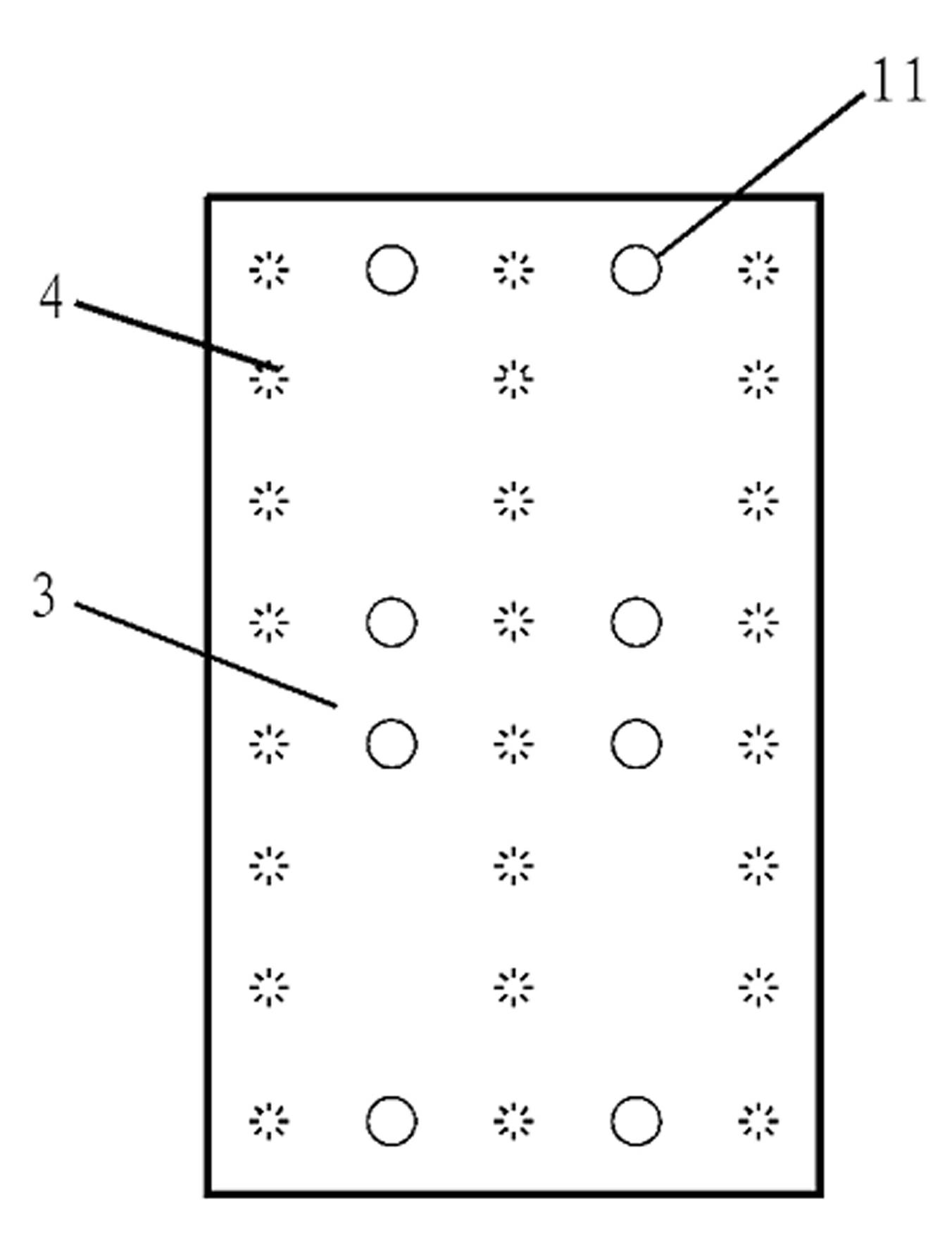 Steel beam and concrete wall semi-rigid full-bolted-connection joint
