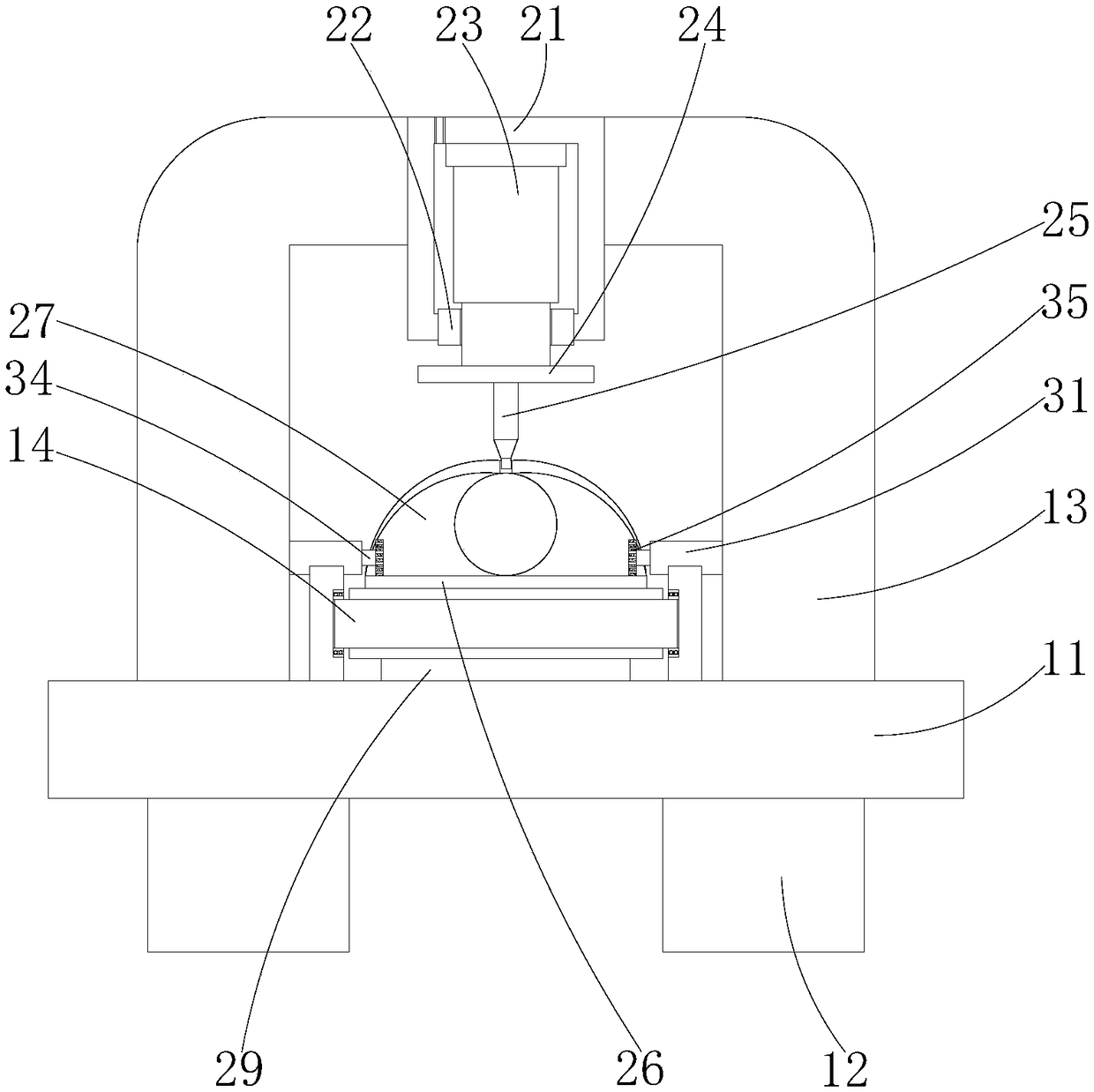 Rubber strip looping equipment used for cable insulating material production