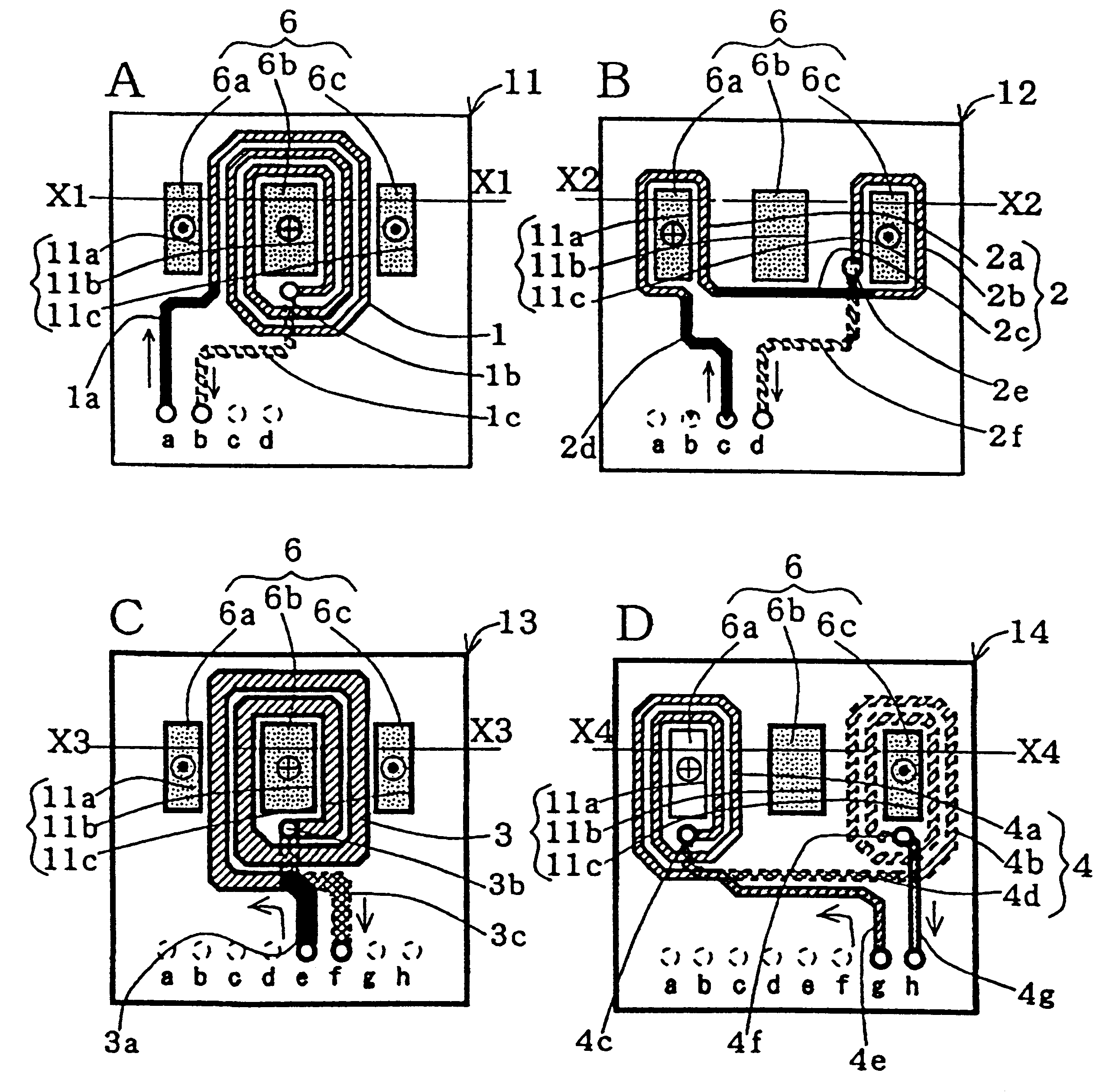 Coil device and switching power supply apparatus using the same