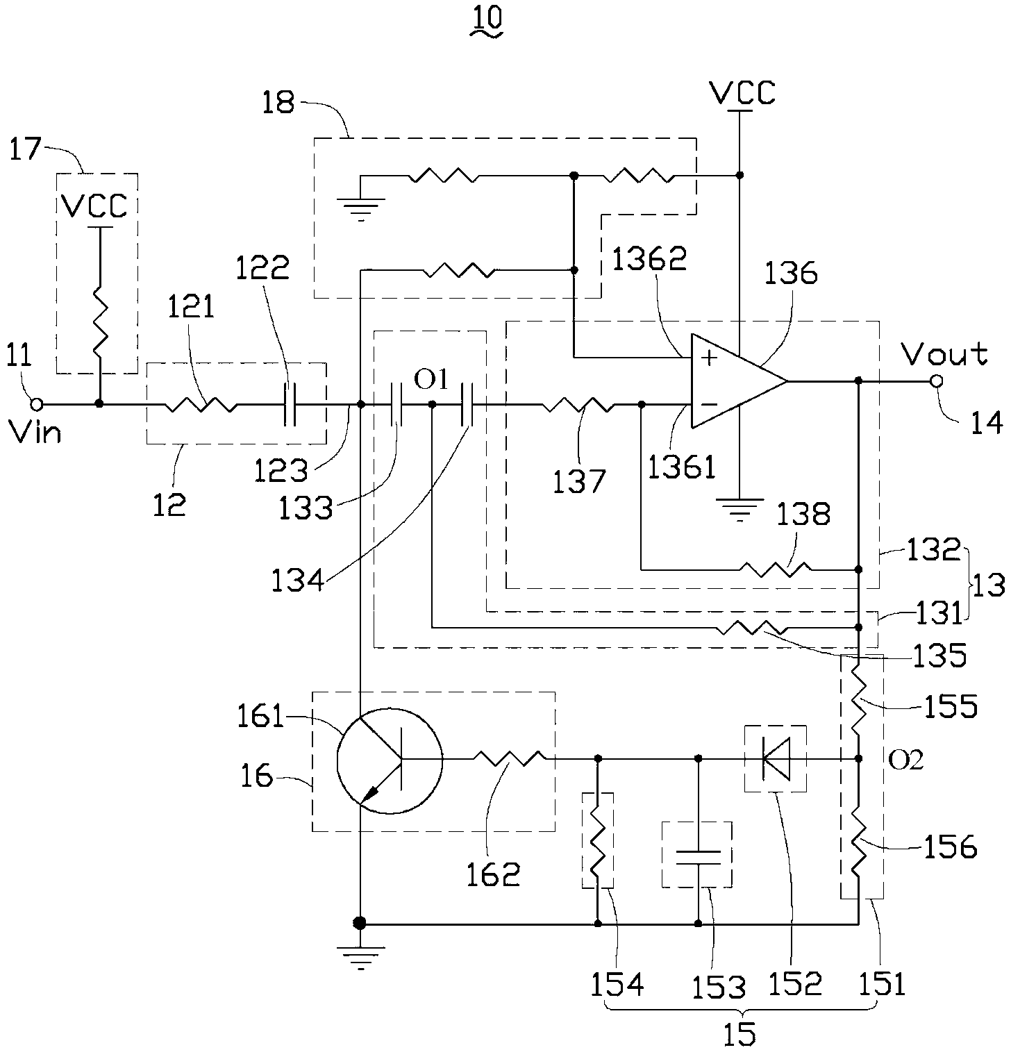 Audio processing circuit