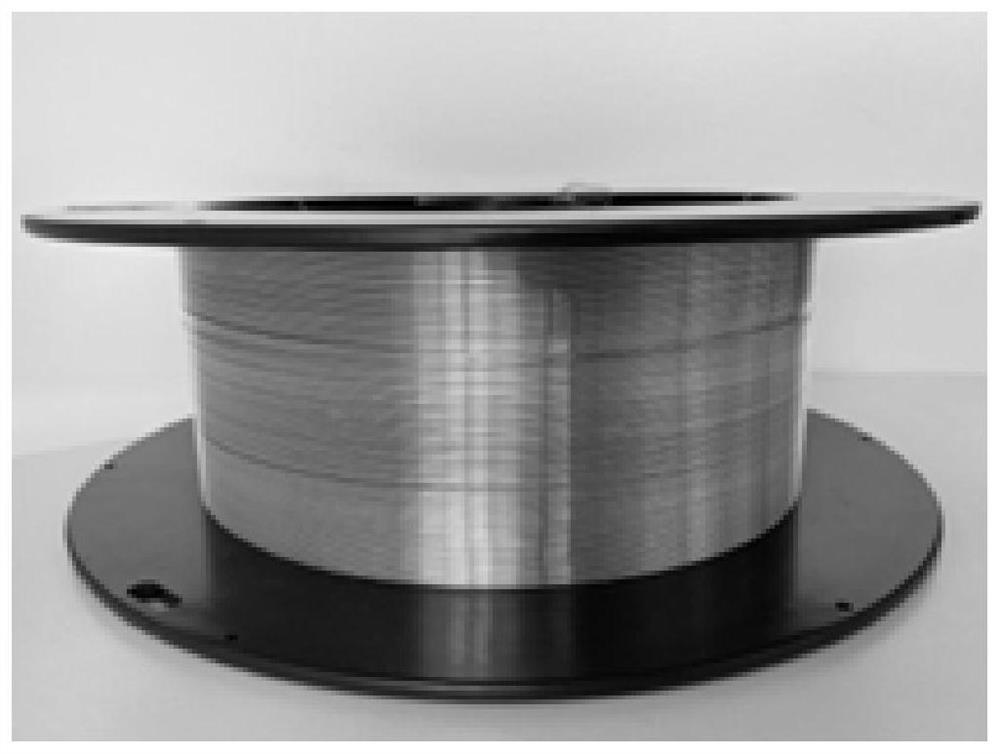 A preparation method of nano carbide reinforced aluminum matrix composite welding wire