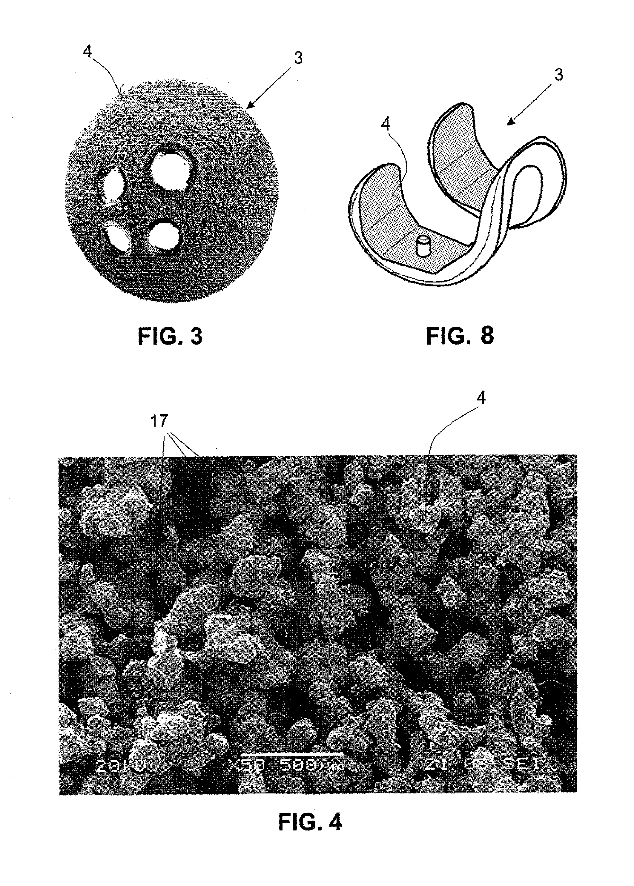 Process for depositing a coating on metal or non-metal items, and item obtained therefrom