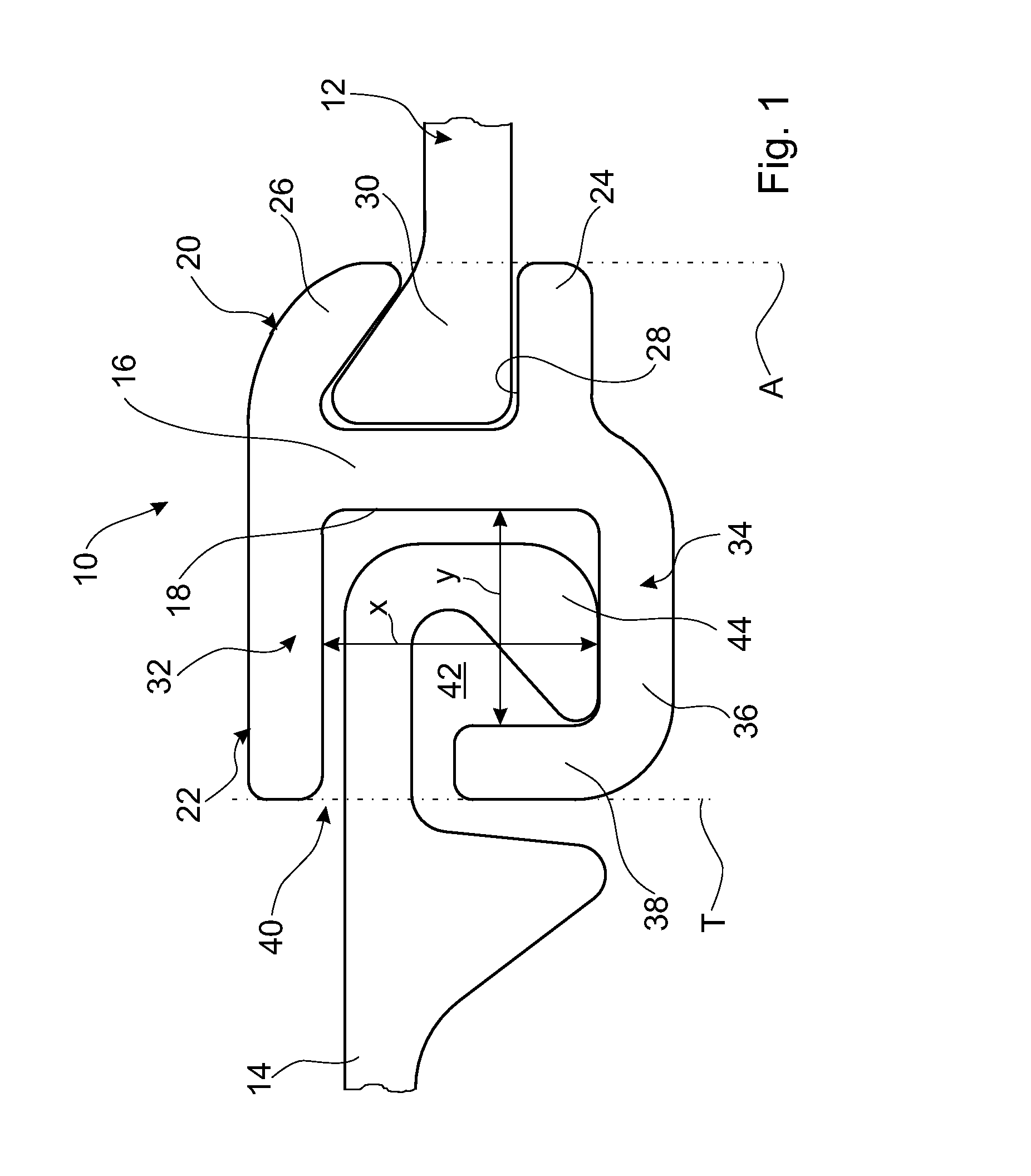 Connecting profile for connecting sheet piles to carrier elements and combined sheet pile wall comprising such a connecting profile